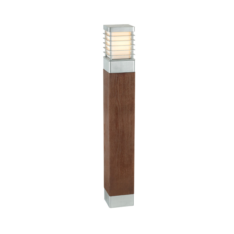 Norlys Halmstad galvaniseret stål mørk, E27 IP65 46W 85CM - Udendørslampe