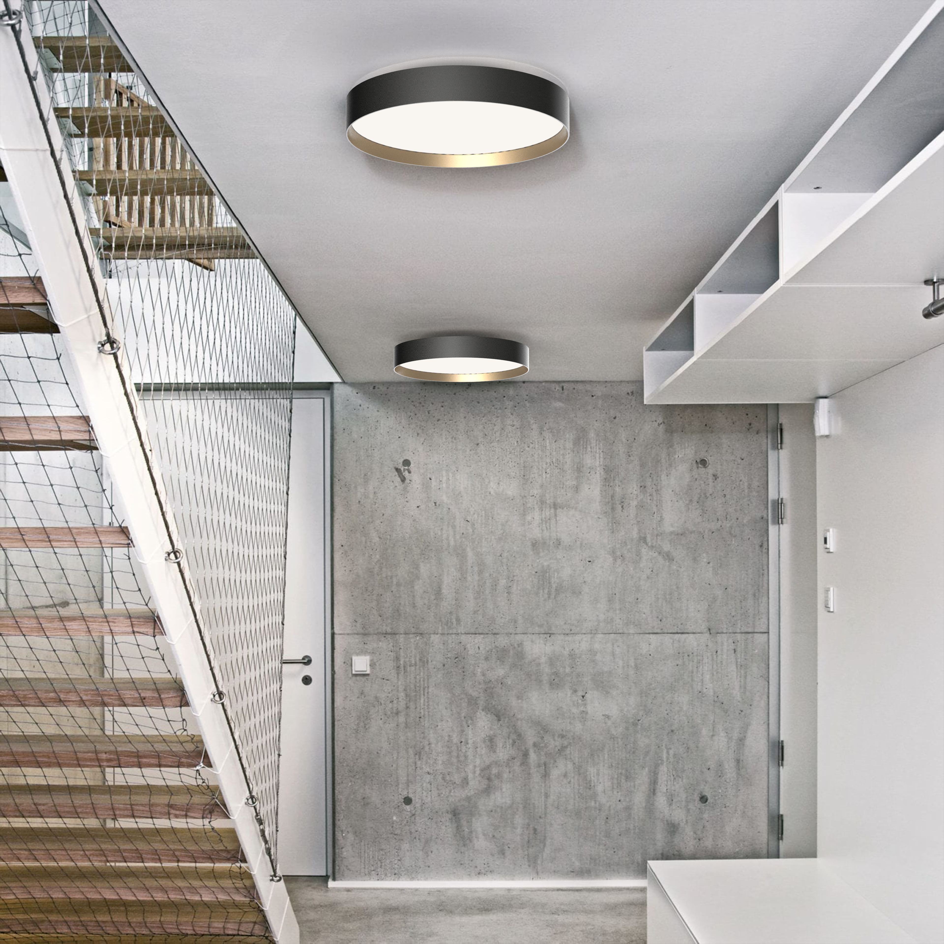 LOOM Design Lucia Ø60 sort loftslampe