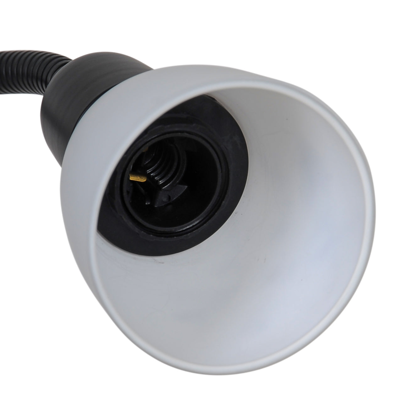 Helt tæt på hvor pæren skal i på Nordlux Lauria Floor Lamp Black
