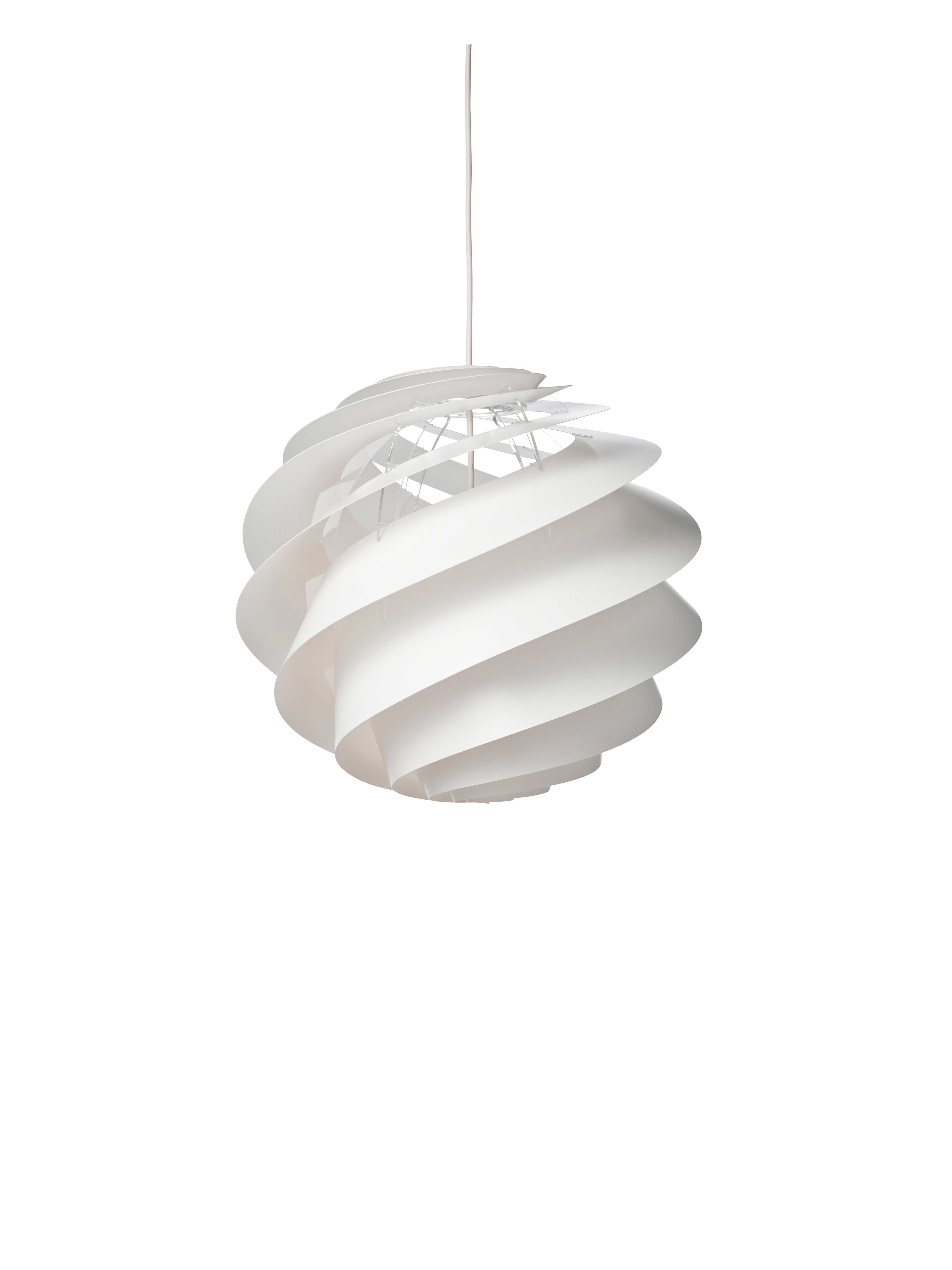 LE KLINT 1313 Swirl 3 E27 Ø40 Hvid Medium Pendel slukket