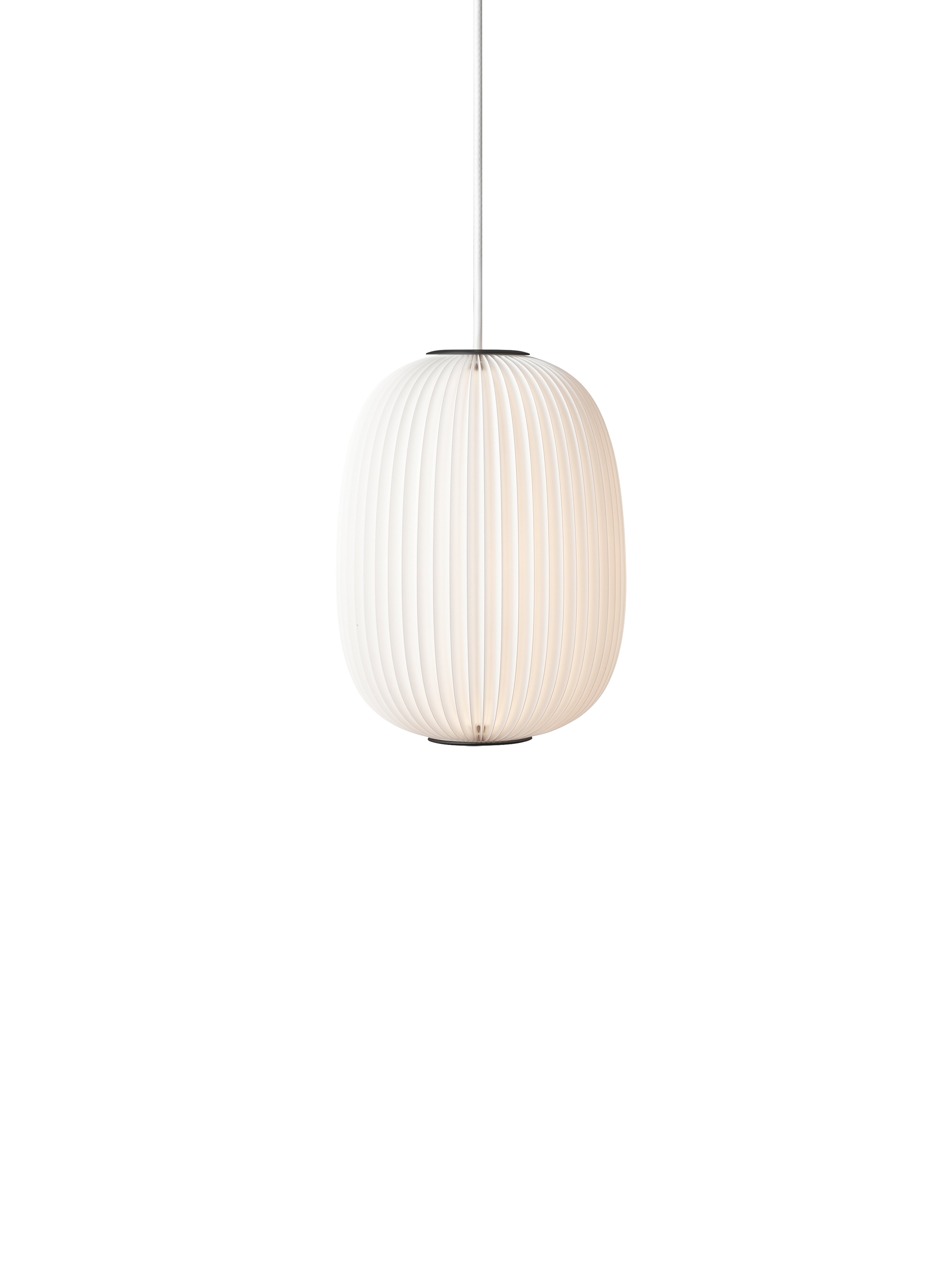 LE KLINT Lamella 4 Model 135 Sort/Hvid Pendel