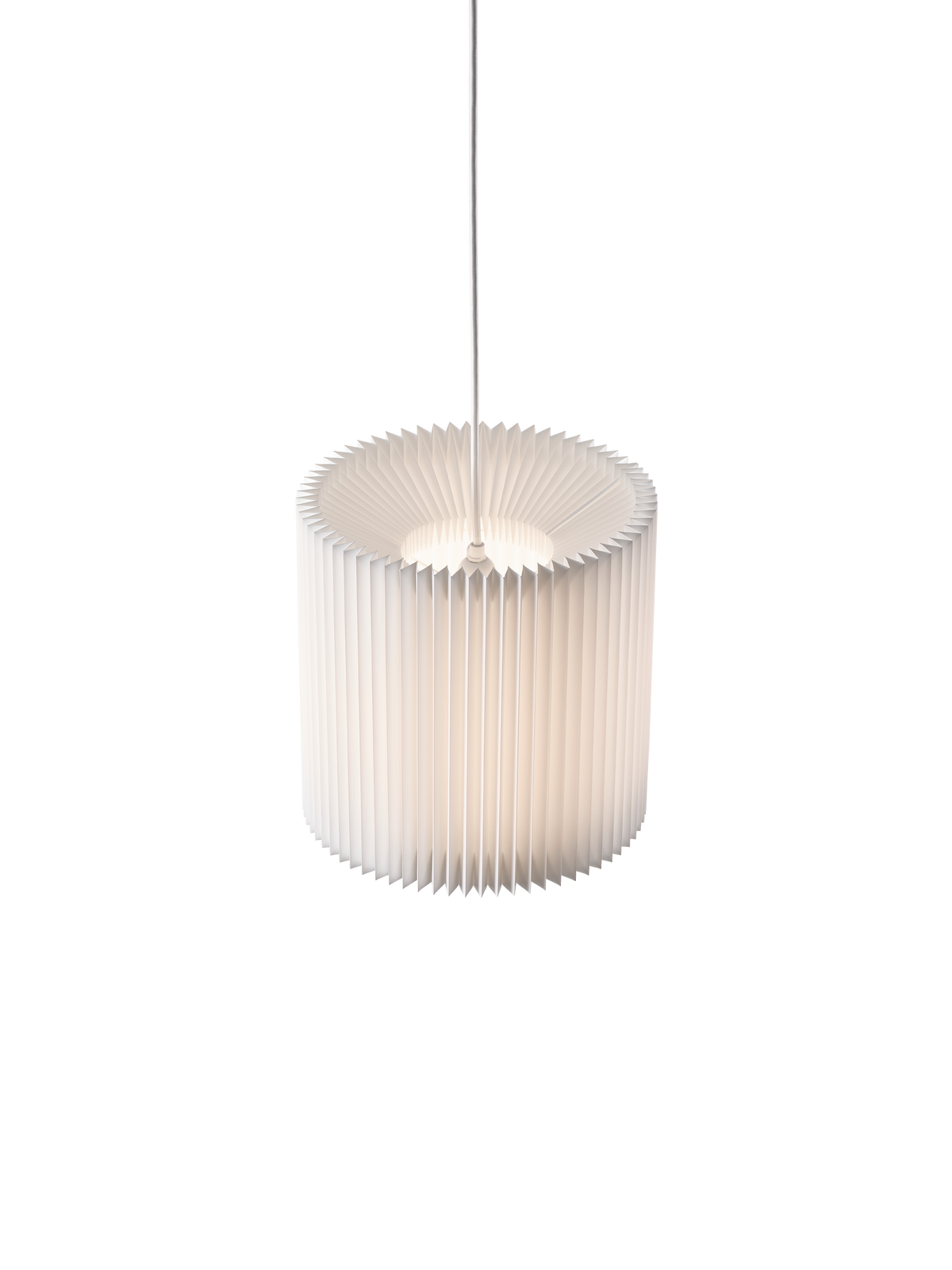 Le Klint 177 CV30 hvid pendel set oppefra