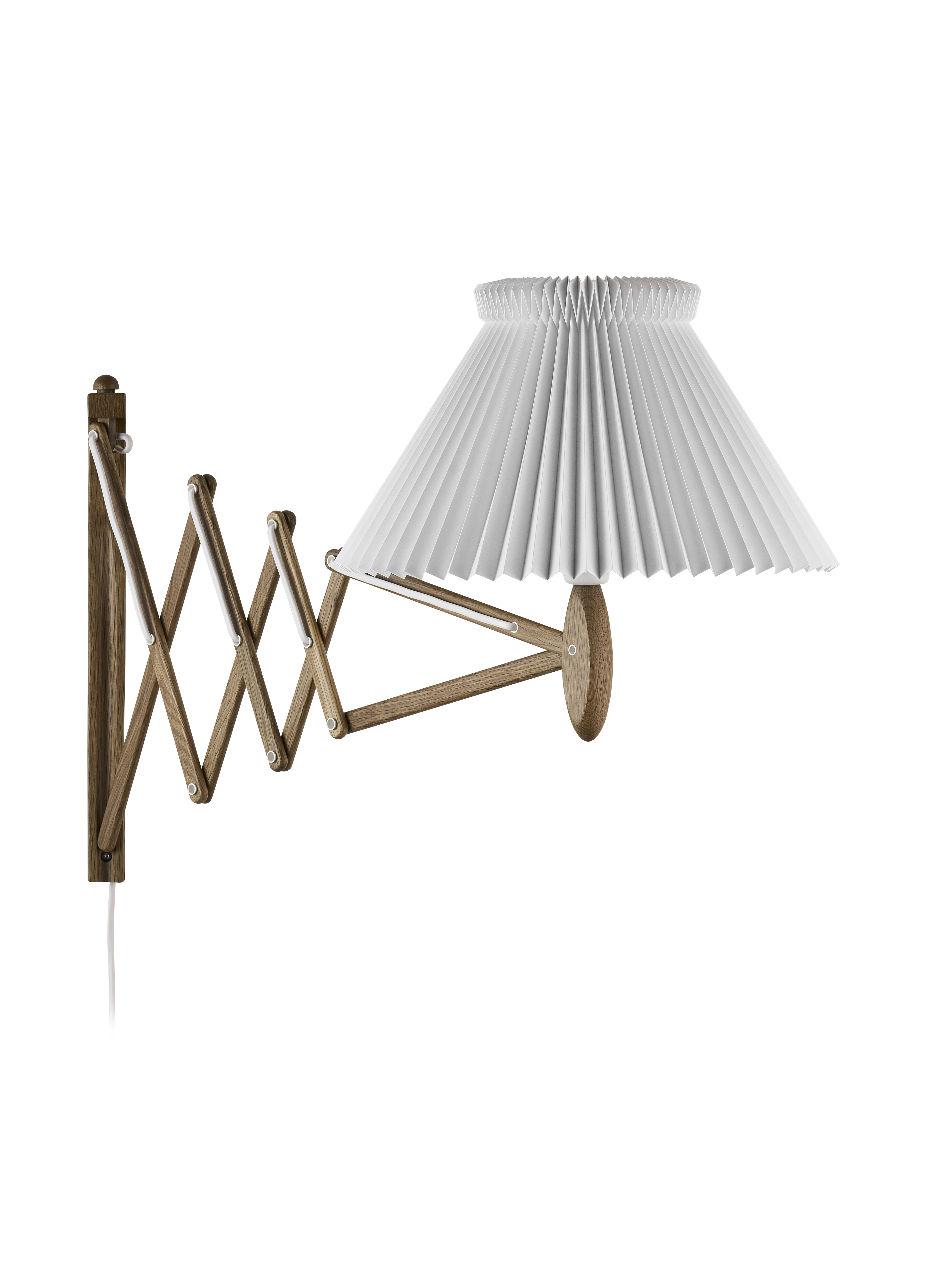 LE KLINT 223-1 Sax Væglampe Røget Eg