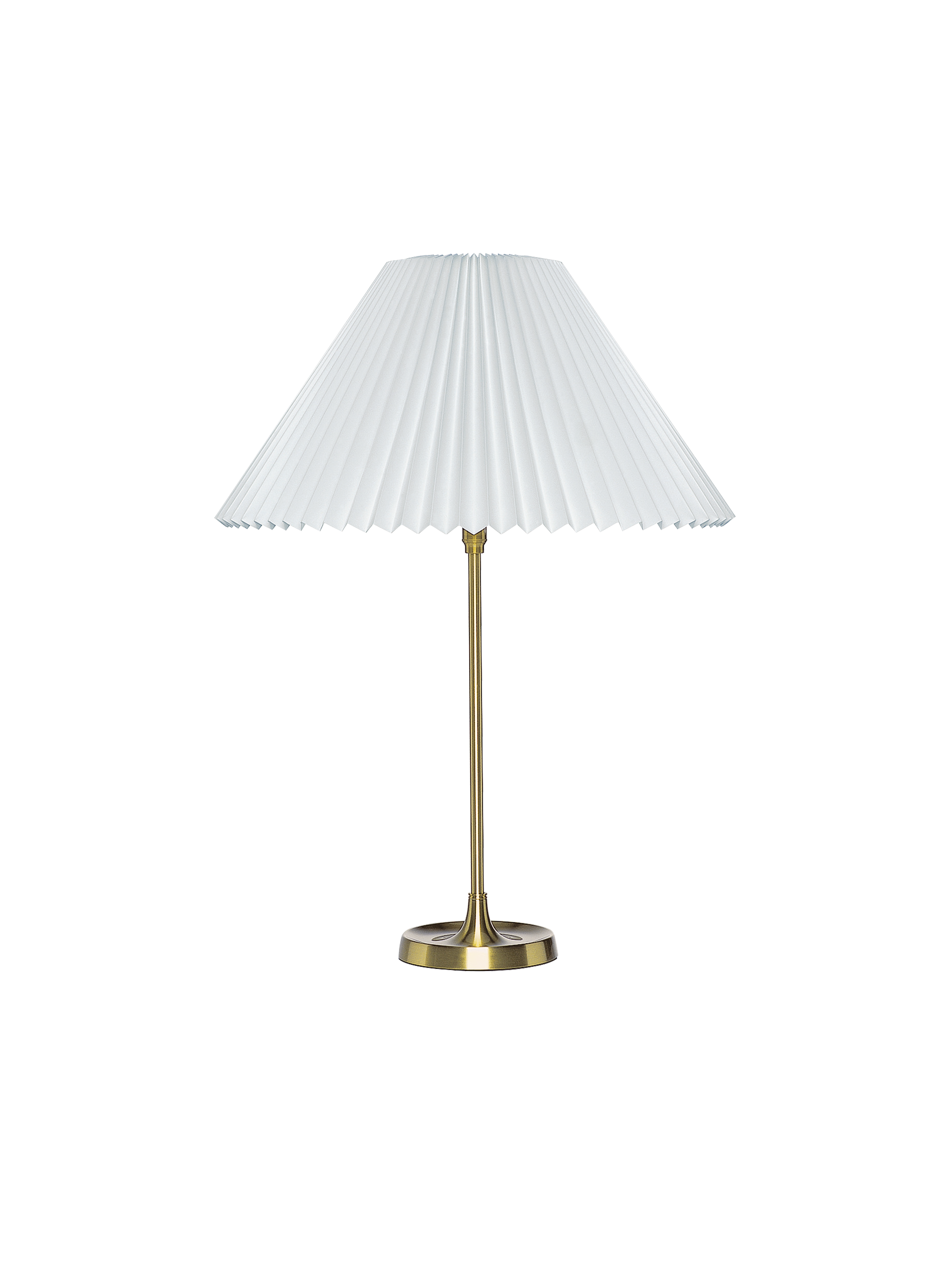 LE KLINT Model 307 messing bordlampe m. papirskærm