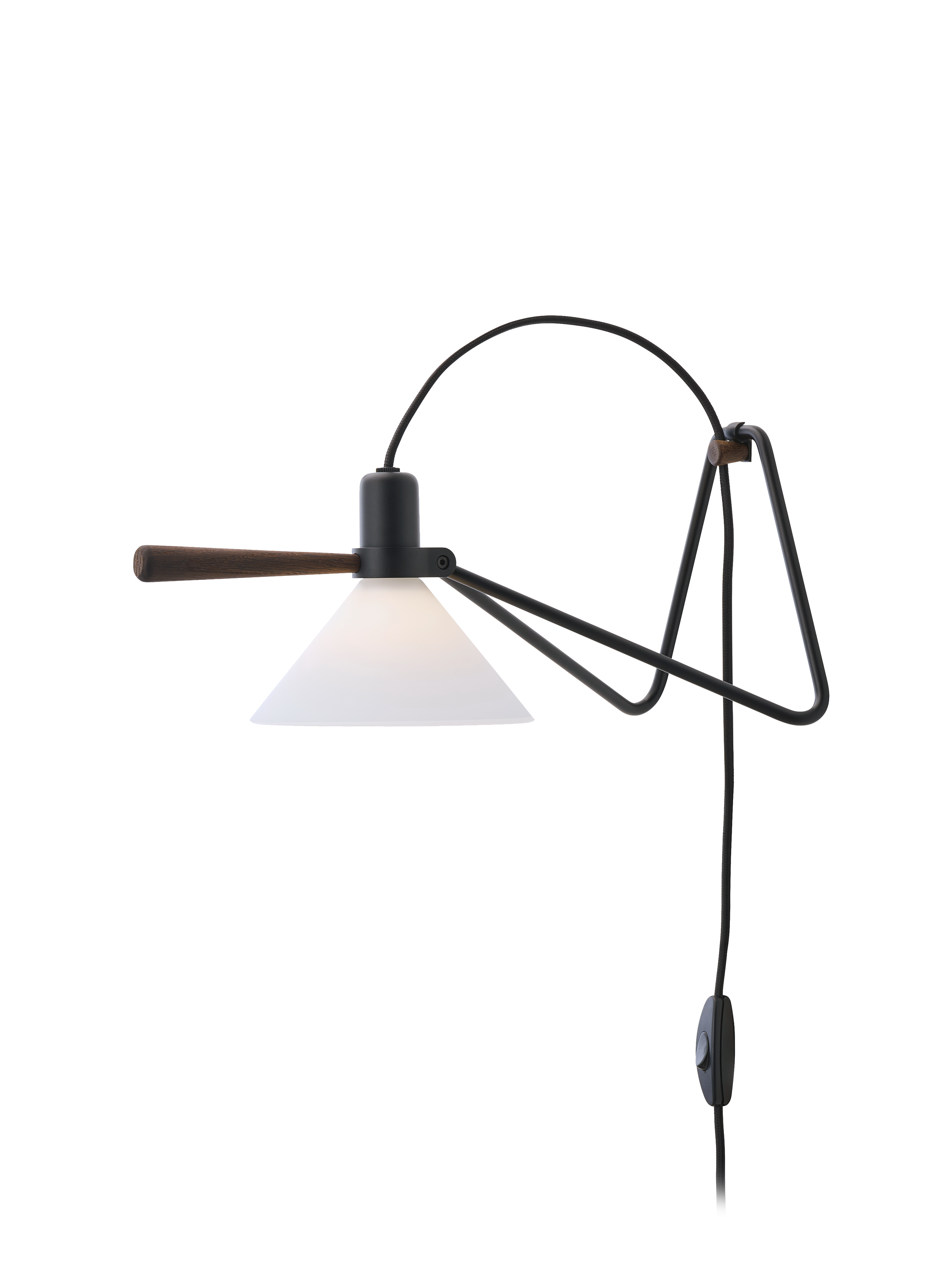 LE KLINT Spot Blacks ledning er i kvalitetsstof og er 1.8m lang