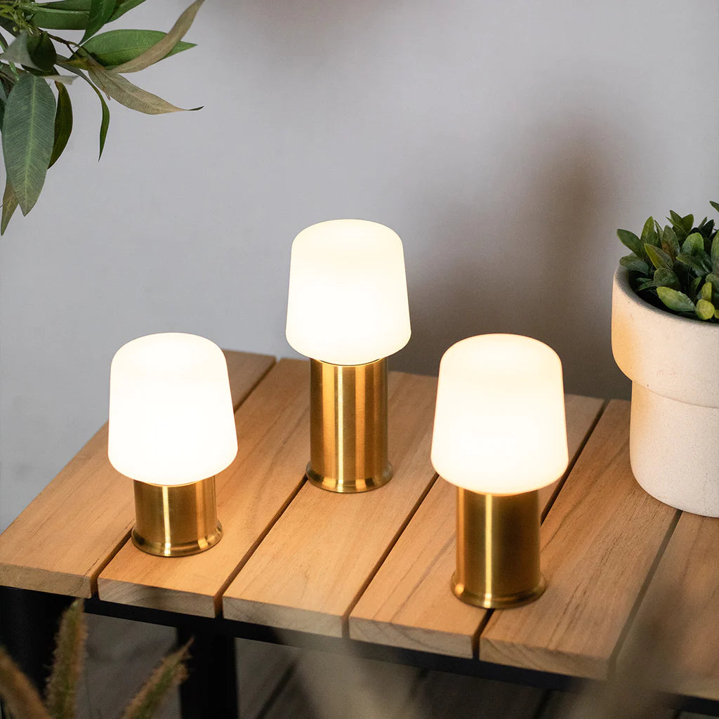 SACKit Ambience London Base 5 Brass - Lampebase
