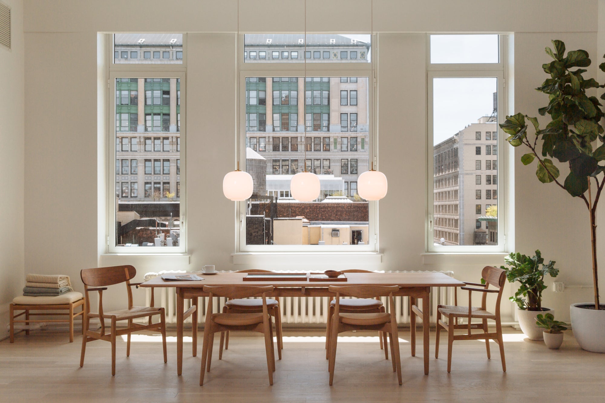 Radiohus pendlen i en elegant lejlighed
