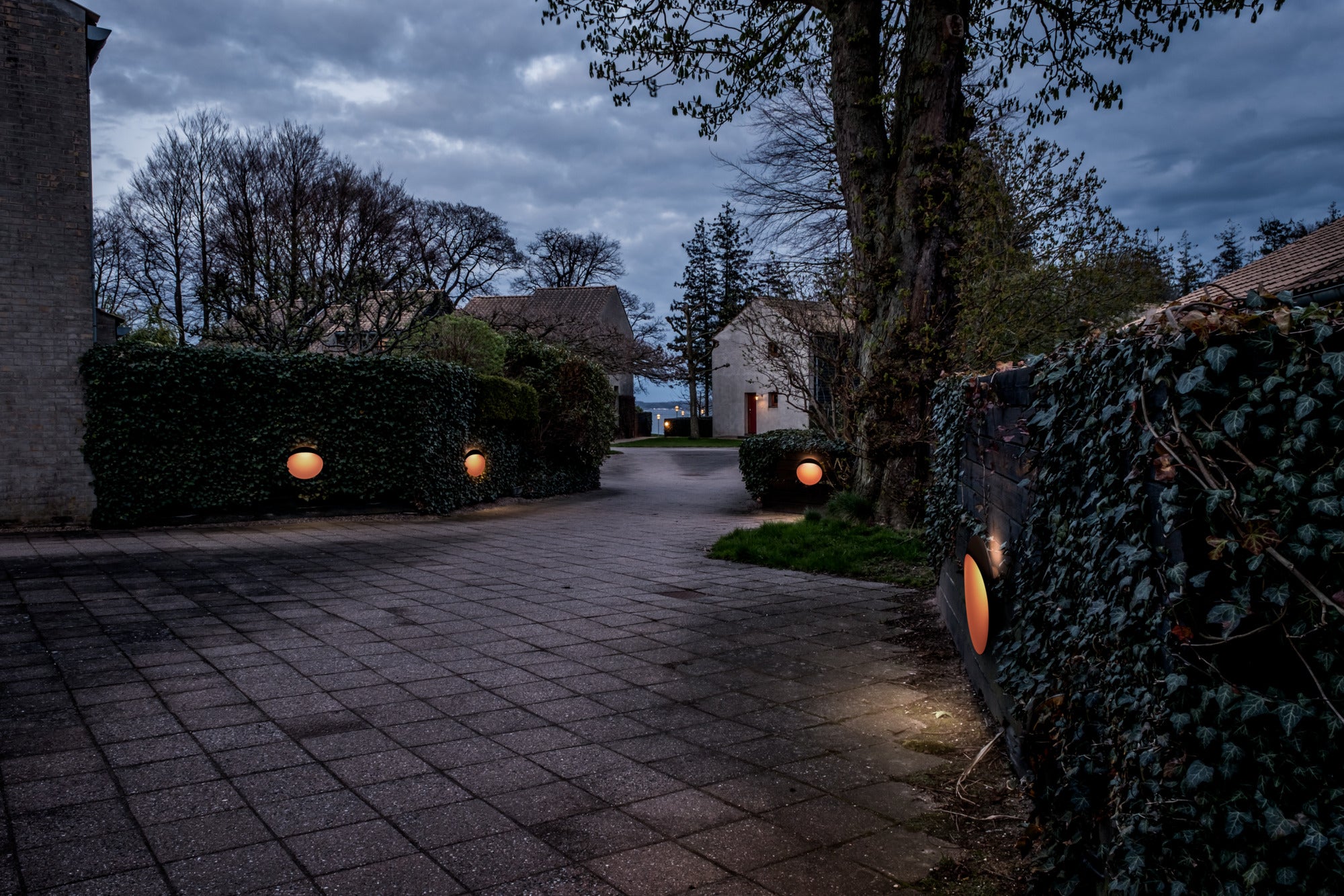 Flindt Væg Sort Ø200 LED 3000K 10W