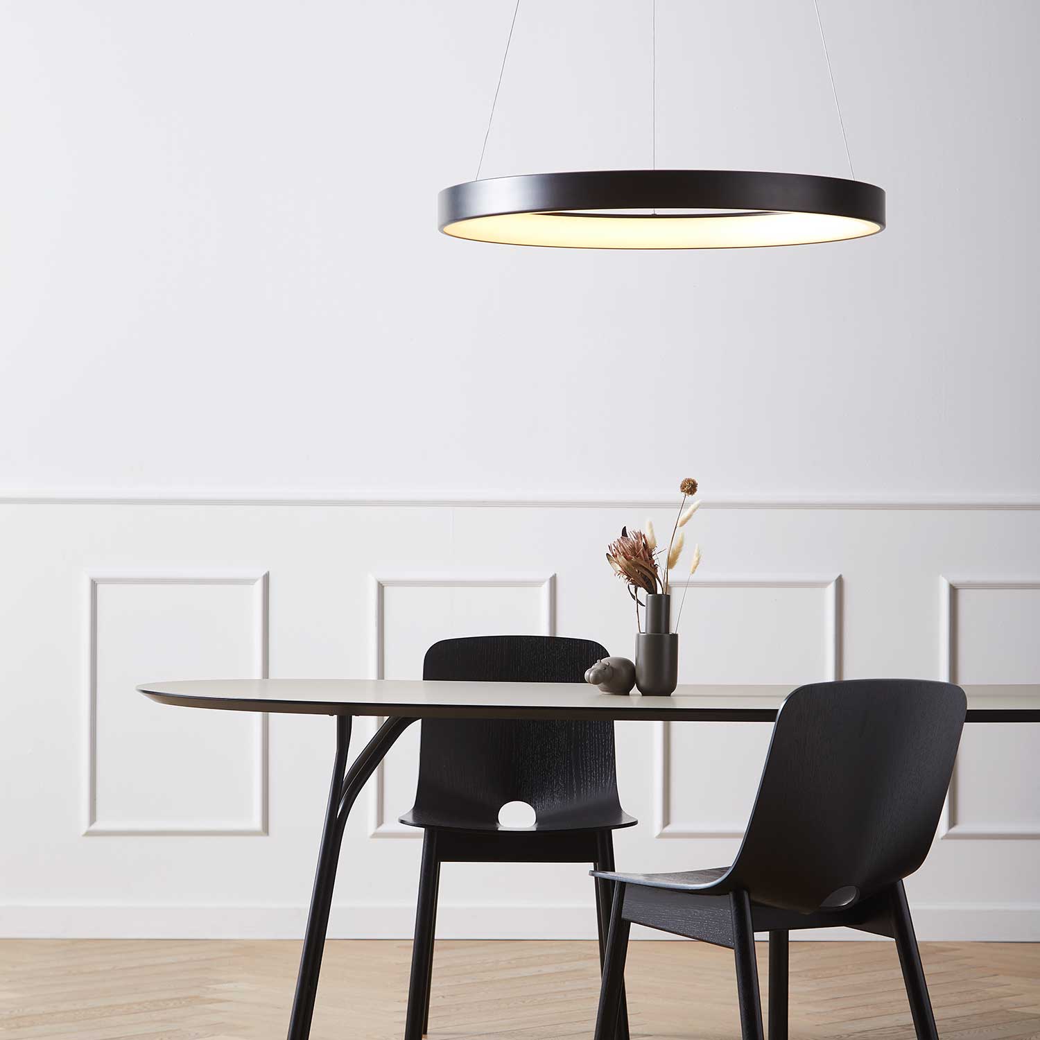 Lunaop Body ø120 cm 108w LED 2700K - Black