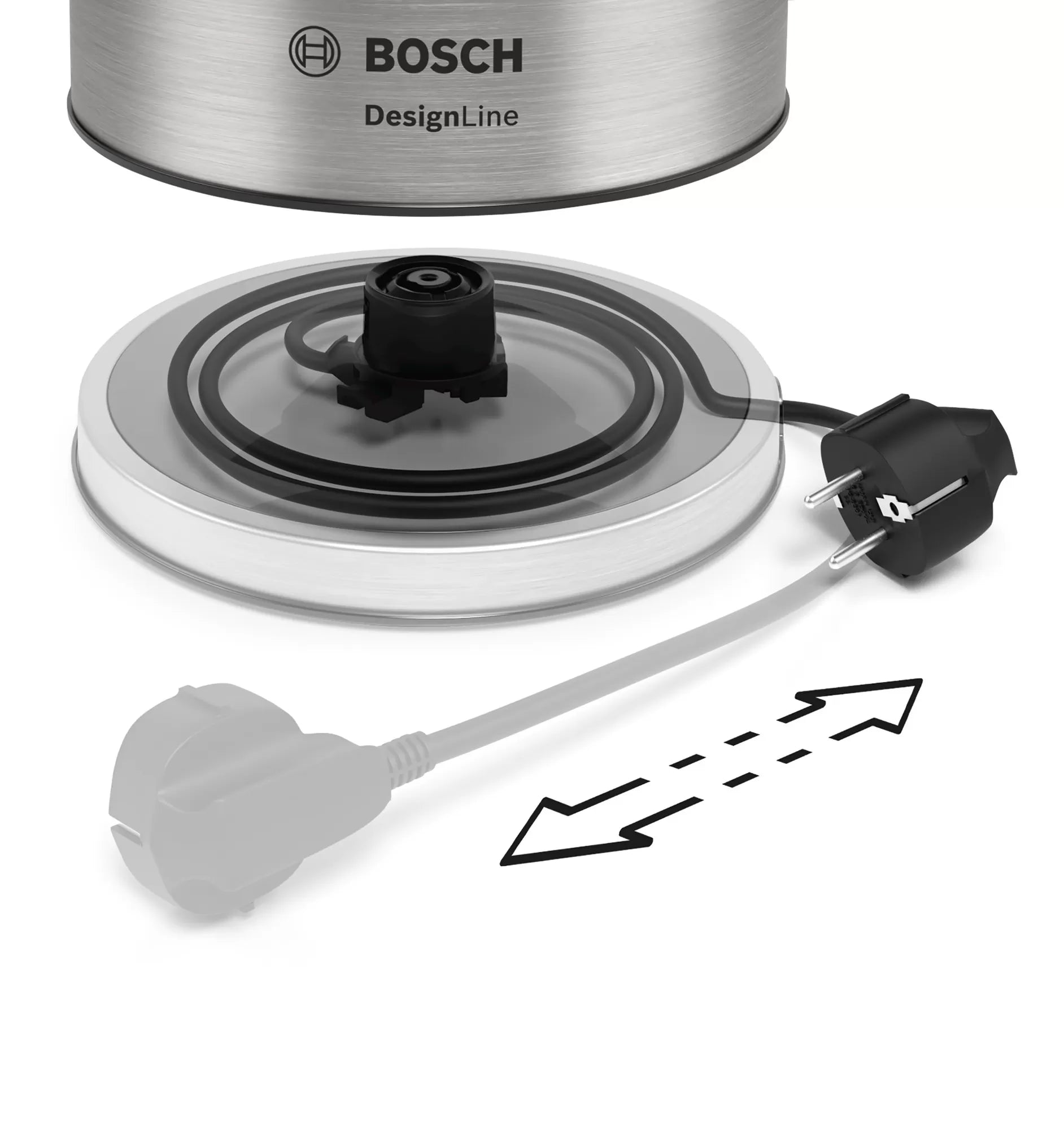 Basen på en Bosch elkedel