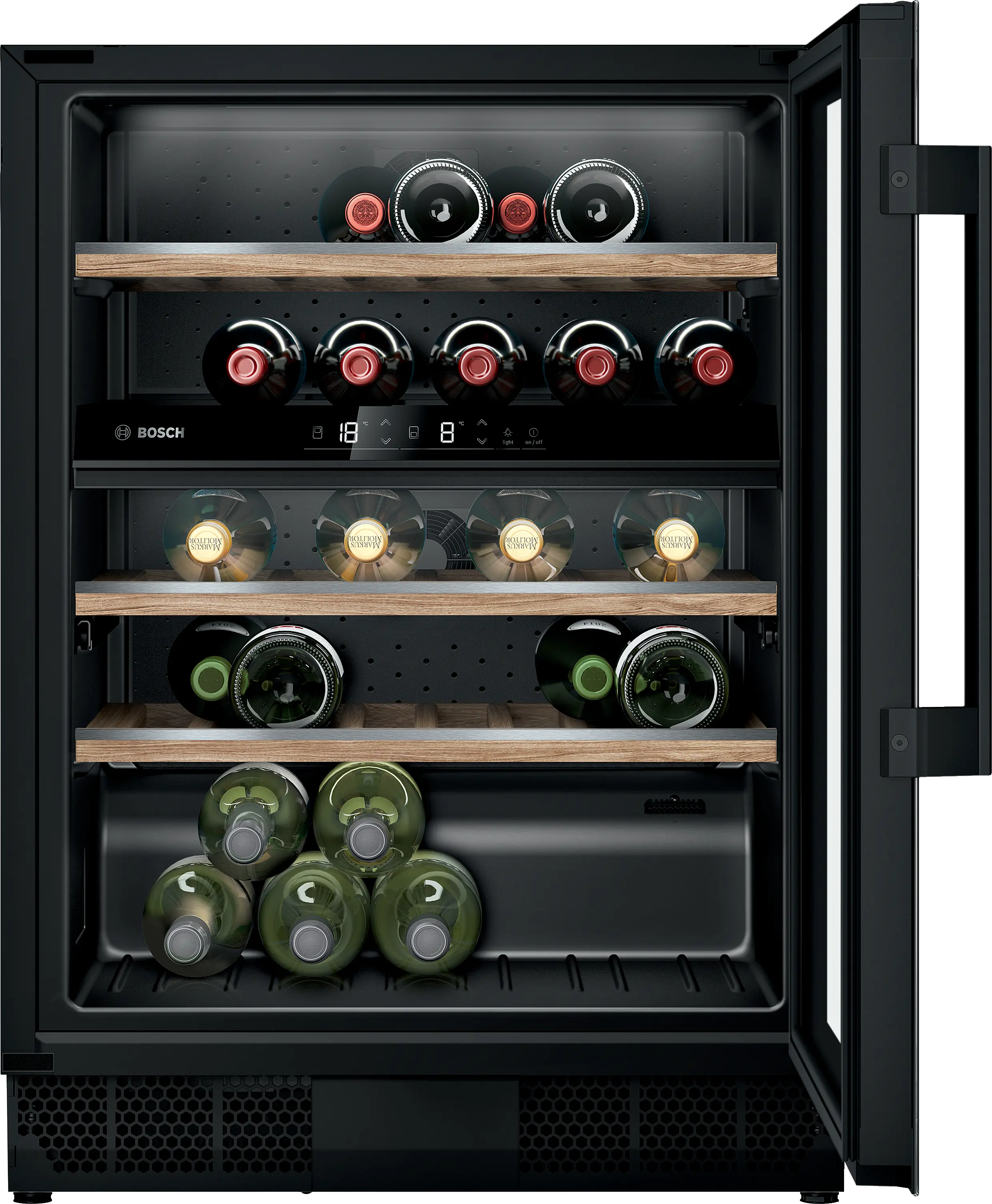 Bosch KUW21AHG0 Serie 6 indbygget vinkøleskab