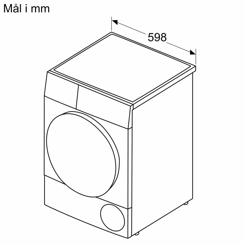 Siemens WQ42G2ACDN Kondenstørretumbler