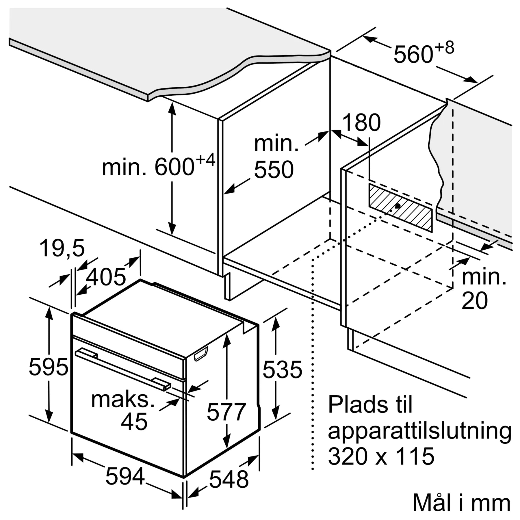 Siemens HB772A1B1 Indbygningsovn