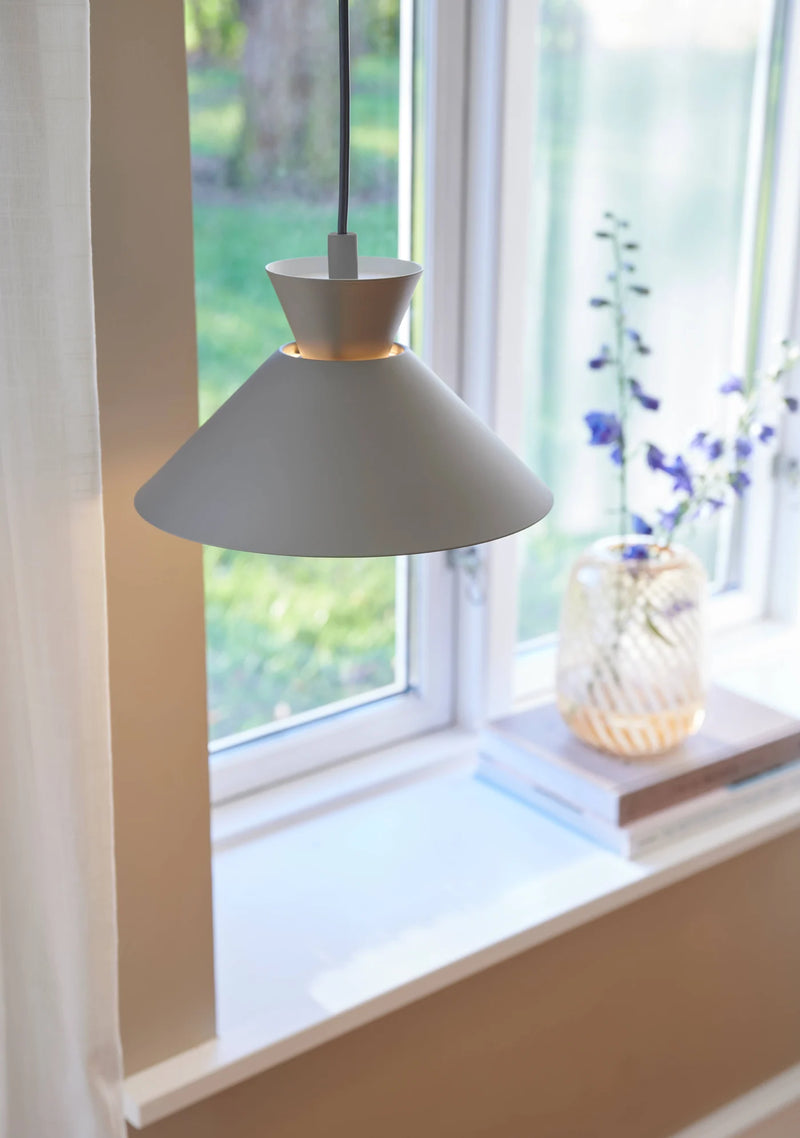 Dial 25 Pendel E27 IP20, Grå - Nordlux