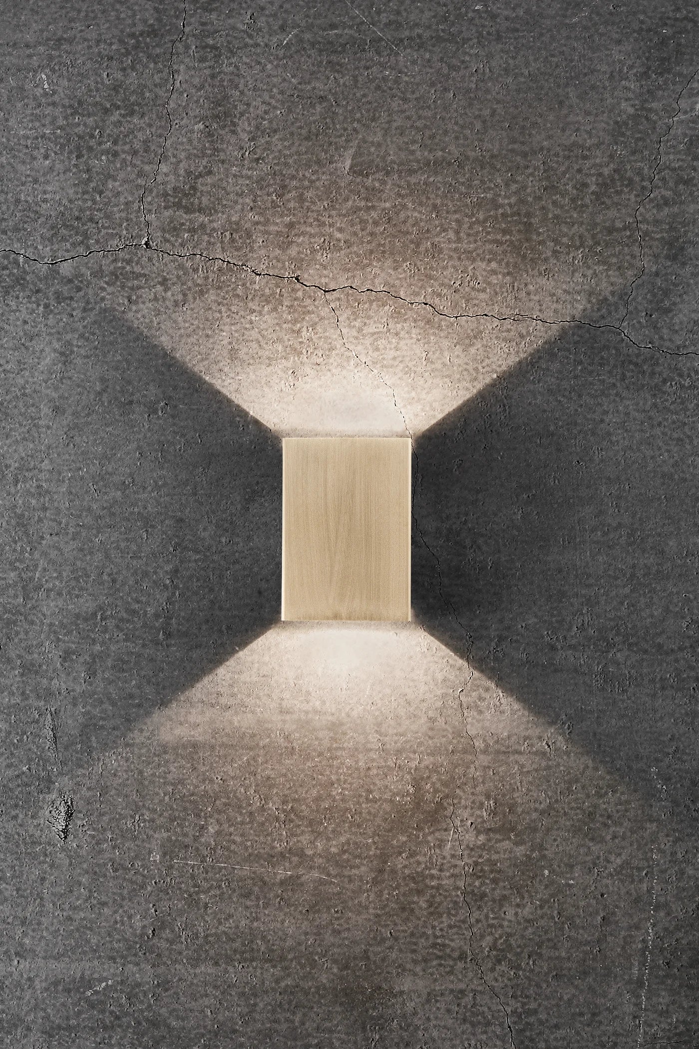 Fold 10 Væglampe LED IP54, Messing - Nordlux