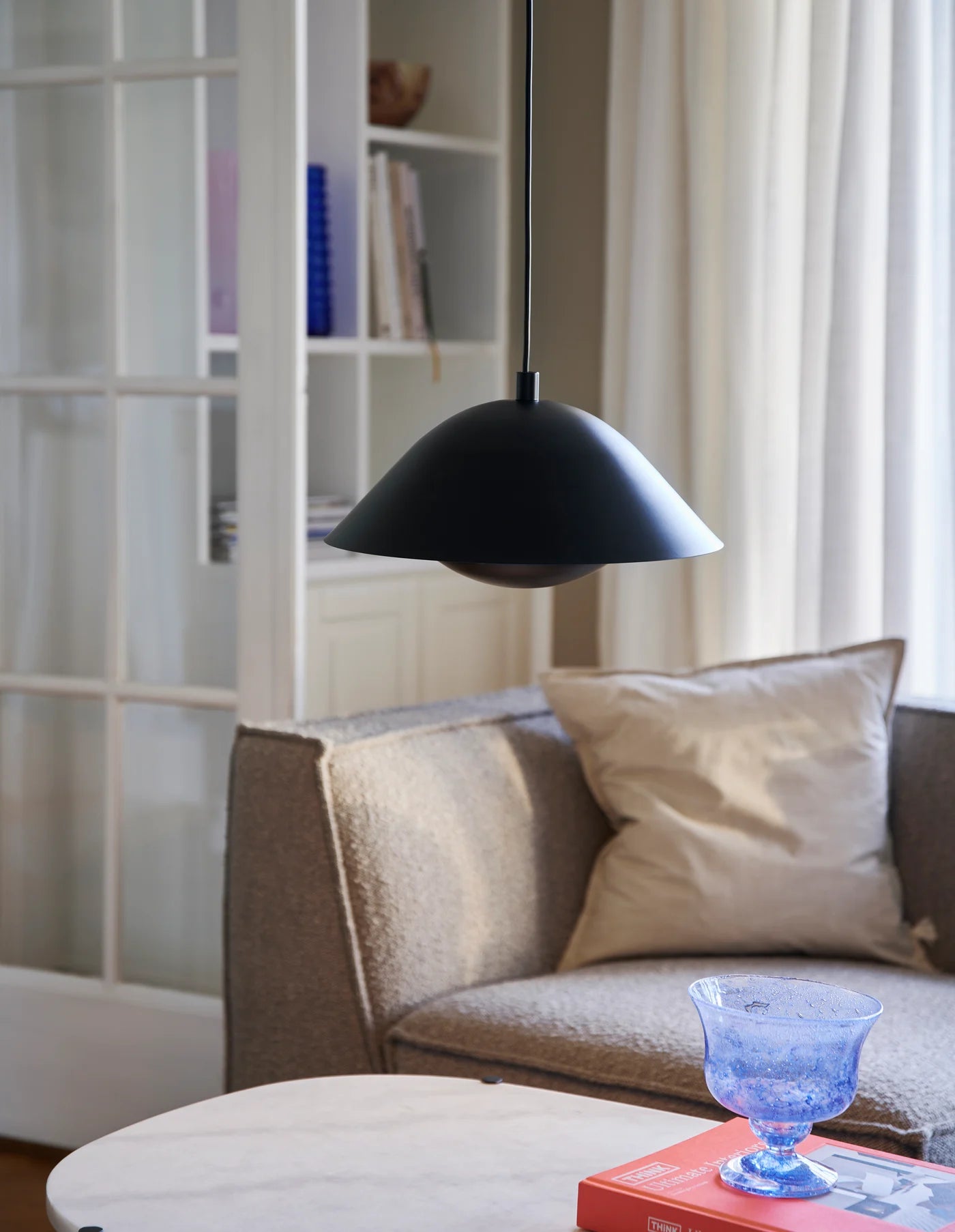 Freya 35 Pendel E27 IP20, Sort - Nordlux