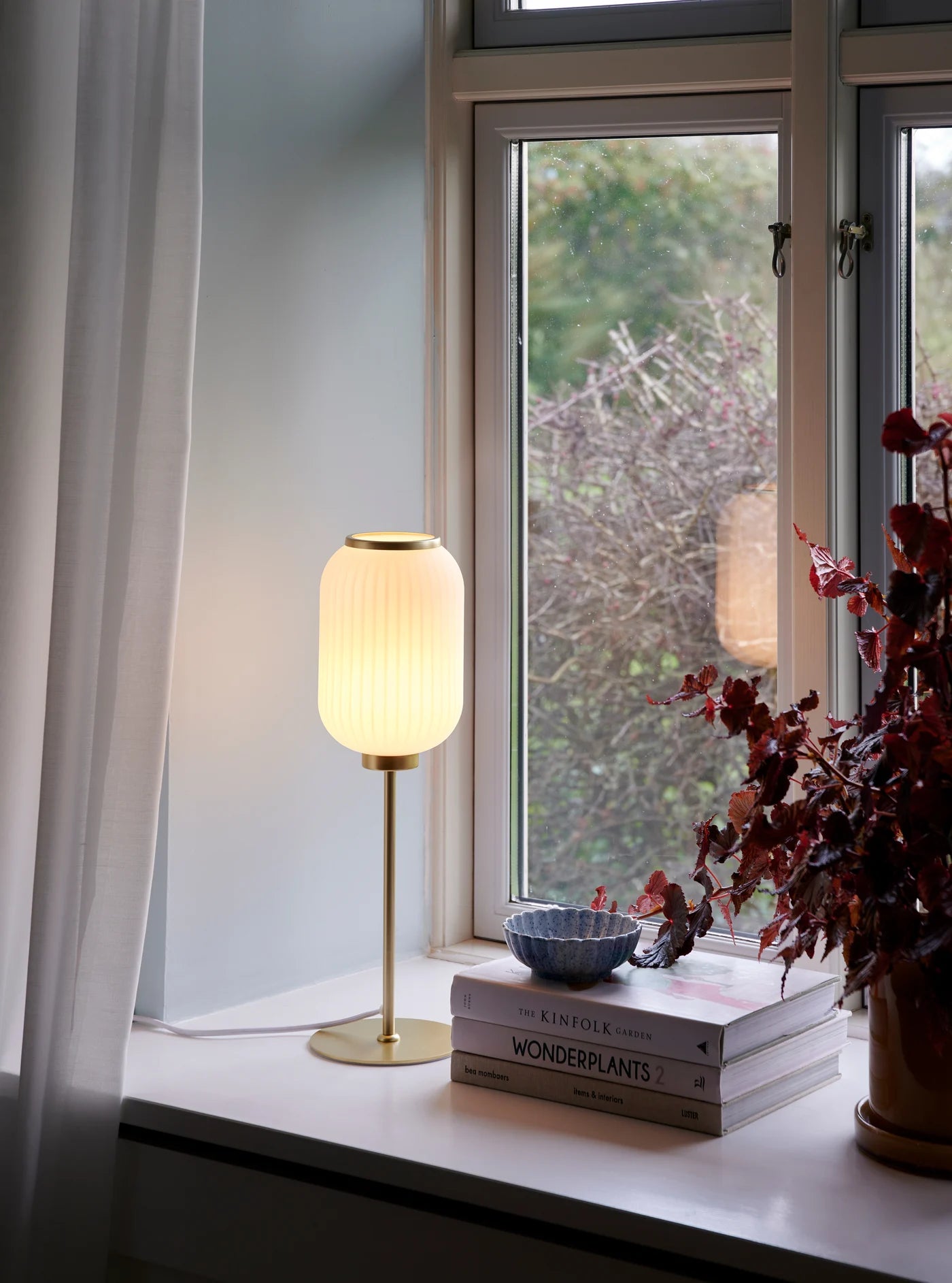 Milford Bordlampe E27 IP20, Messing - Nordlux