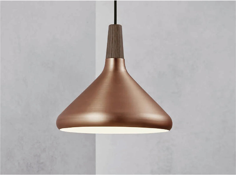 Nori 27 Pendel E27 IP20, Kobber - Nordlux
