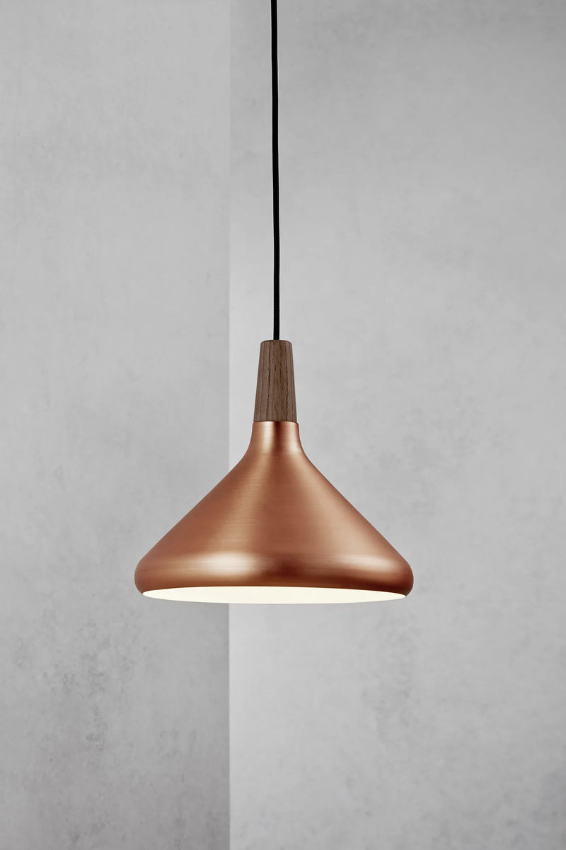 Nori 27 Pendel E27 IP20, Kobber - Nordlux