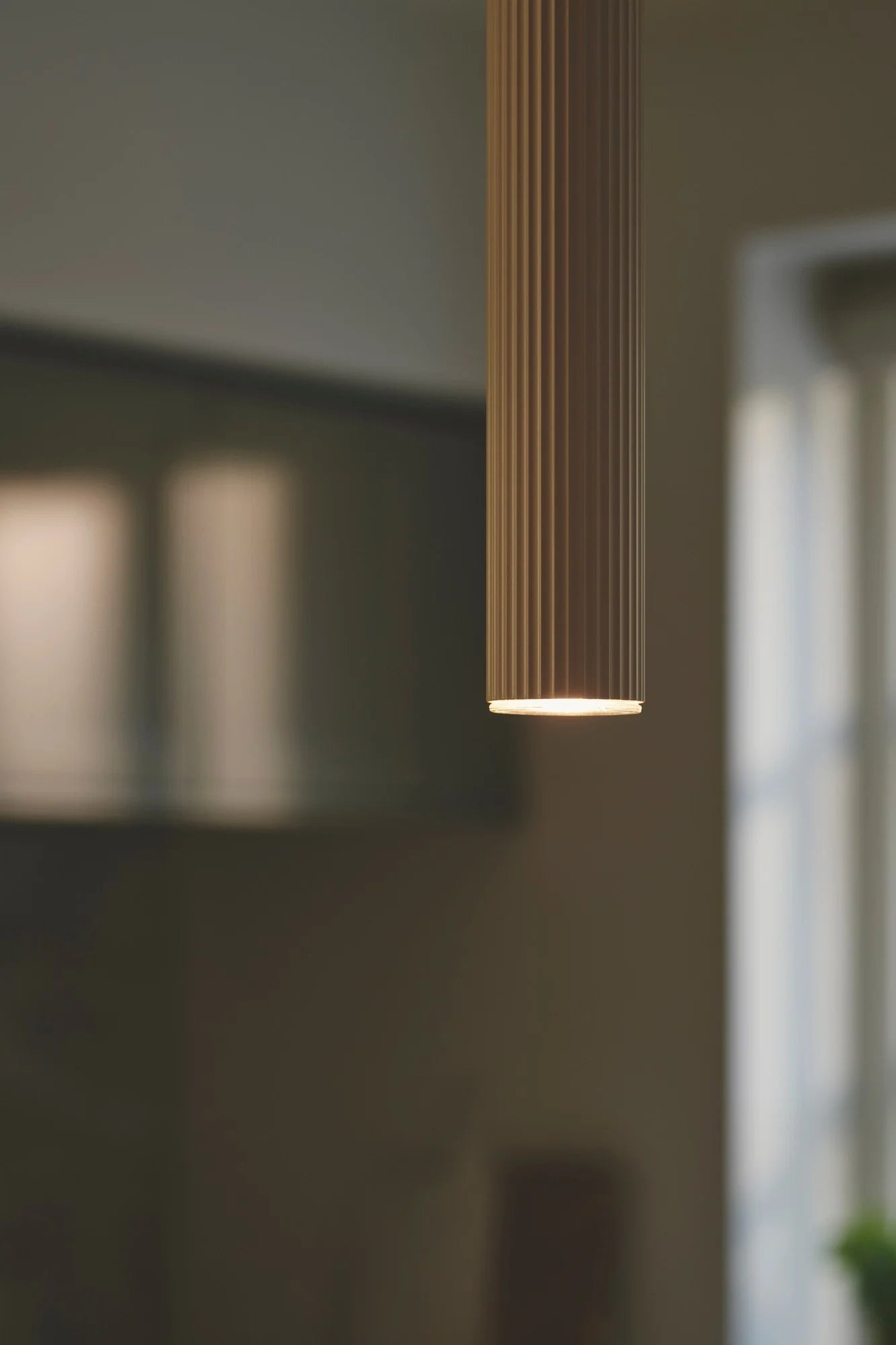Nordlux Vico Pendel Beige detaljer i hjem