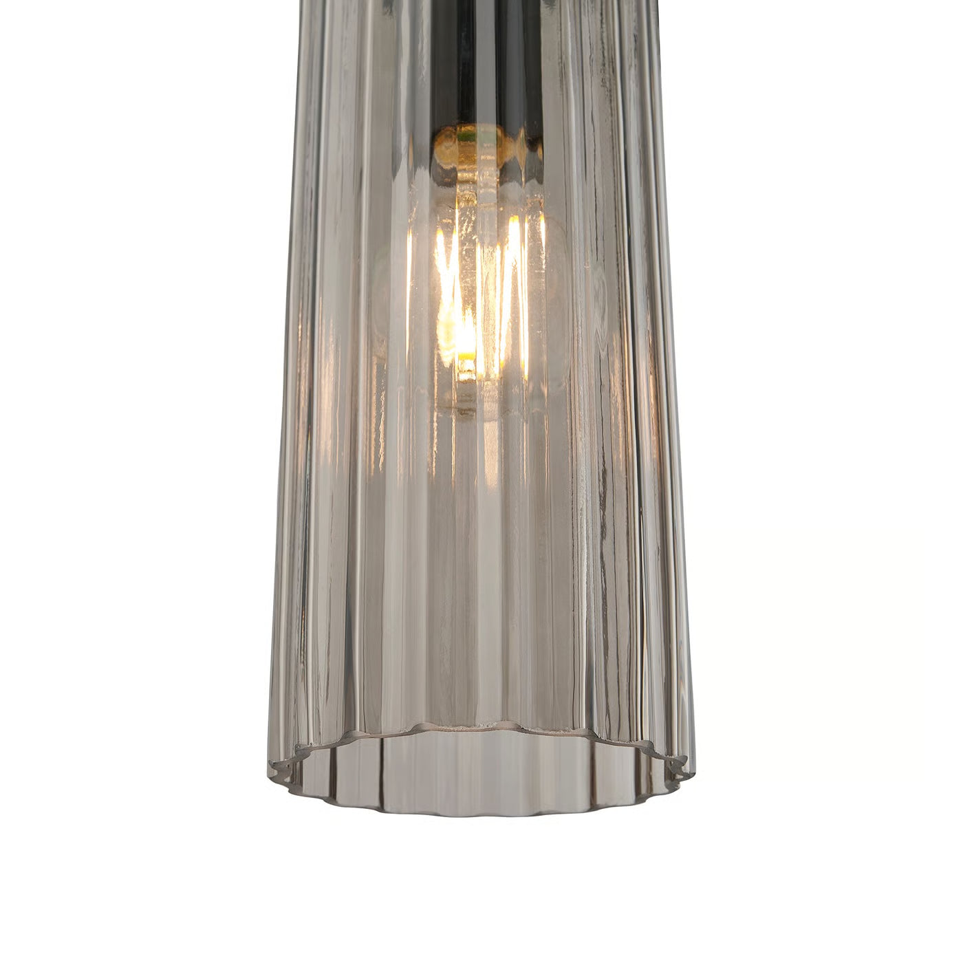 Nordlux Miella 3-Rail Pendel Røgfarvet close-up