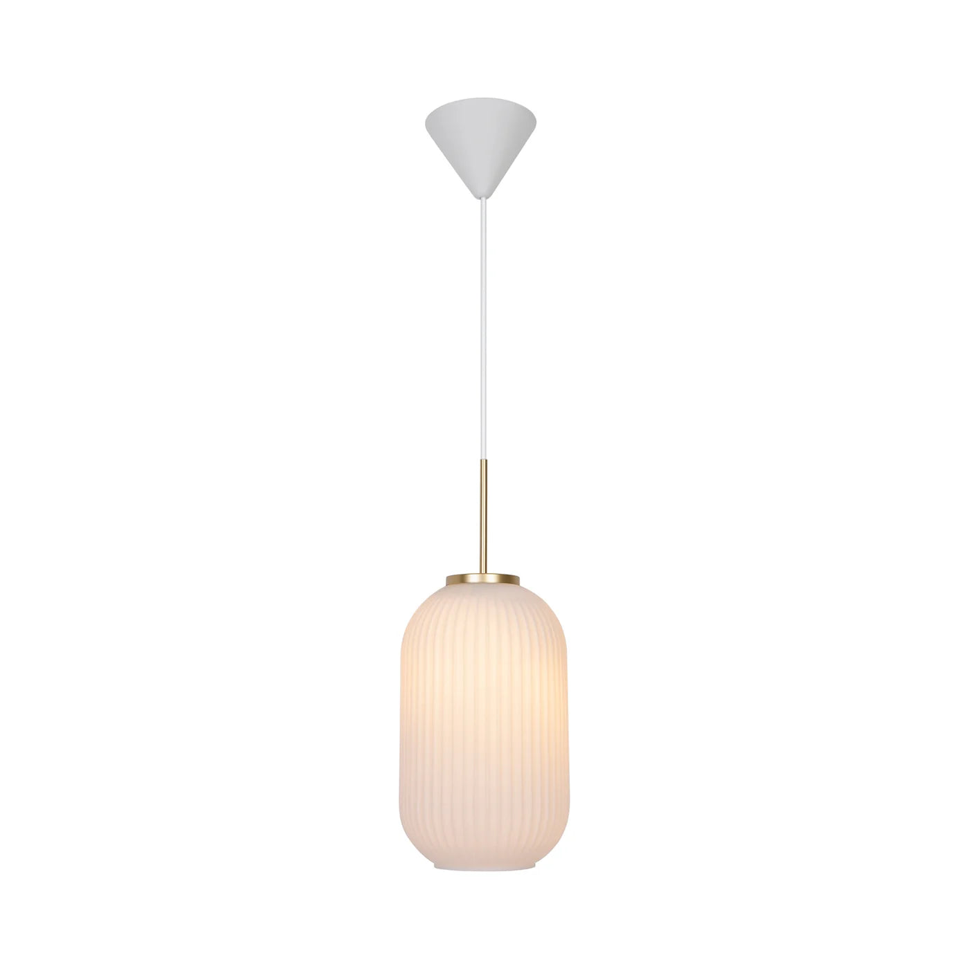 Milford 20 Pendel E27 IP20, Messing - Nordlux