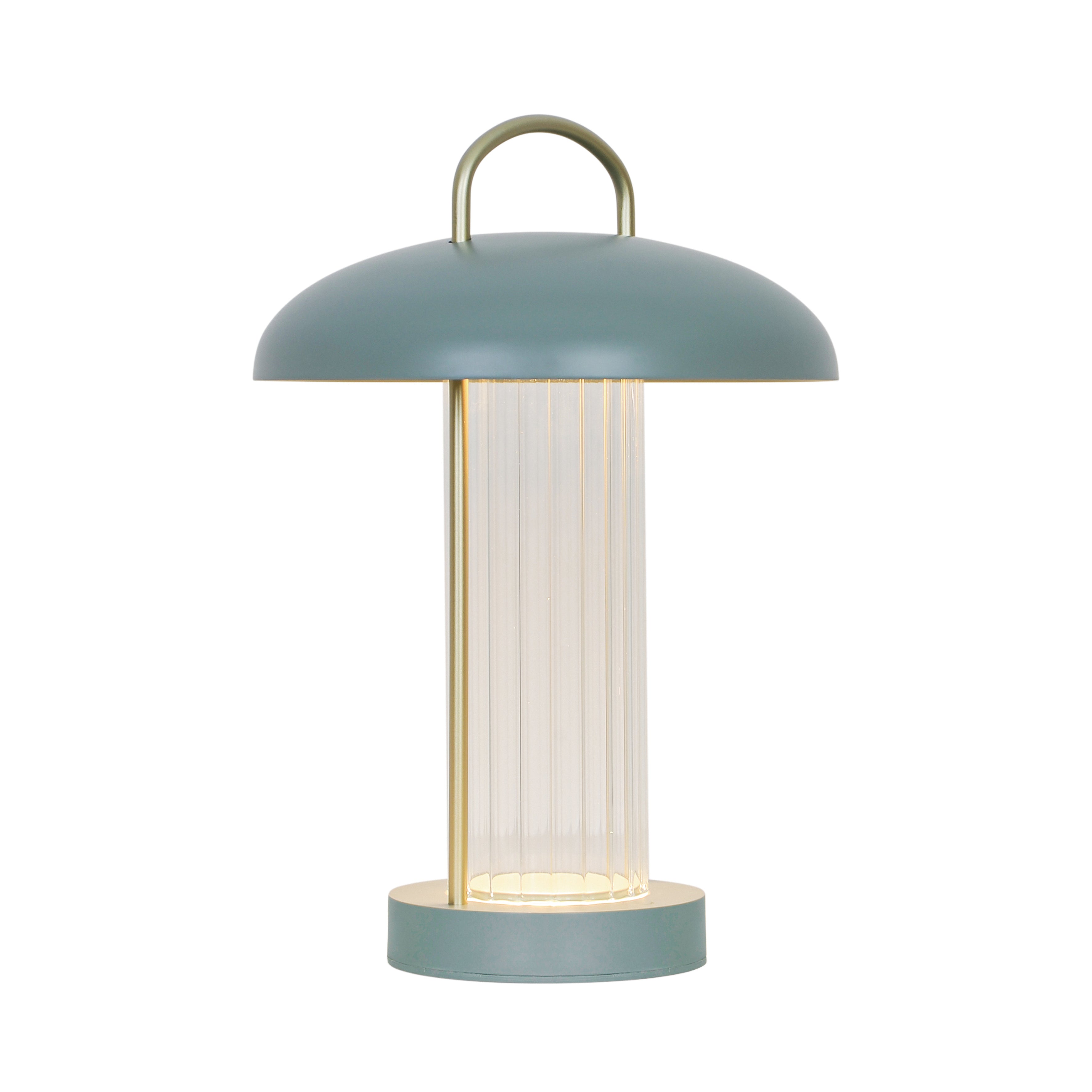 Den elegante og helt nye Nordlux Mirano Portable Table Lamp Dusty Green