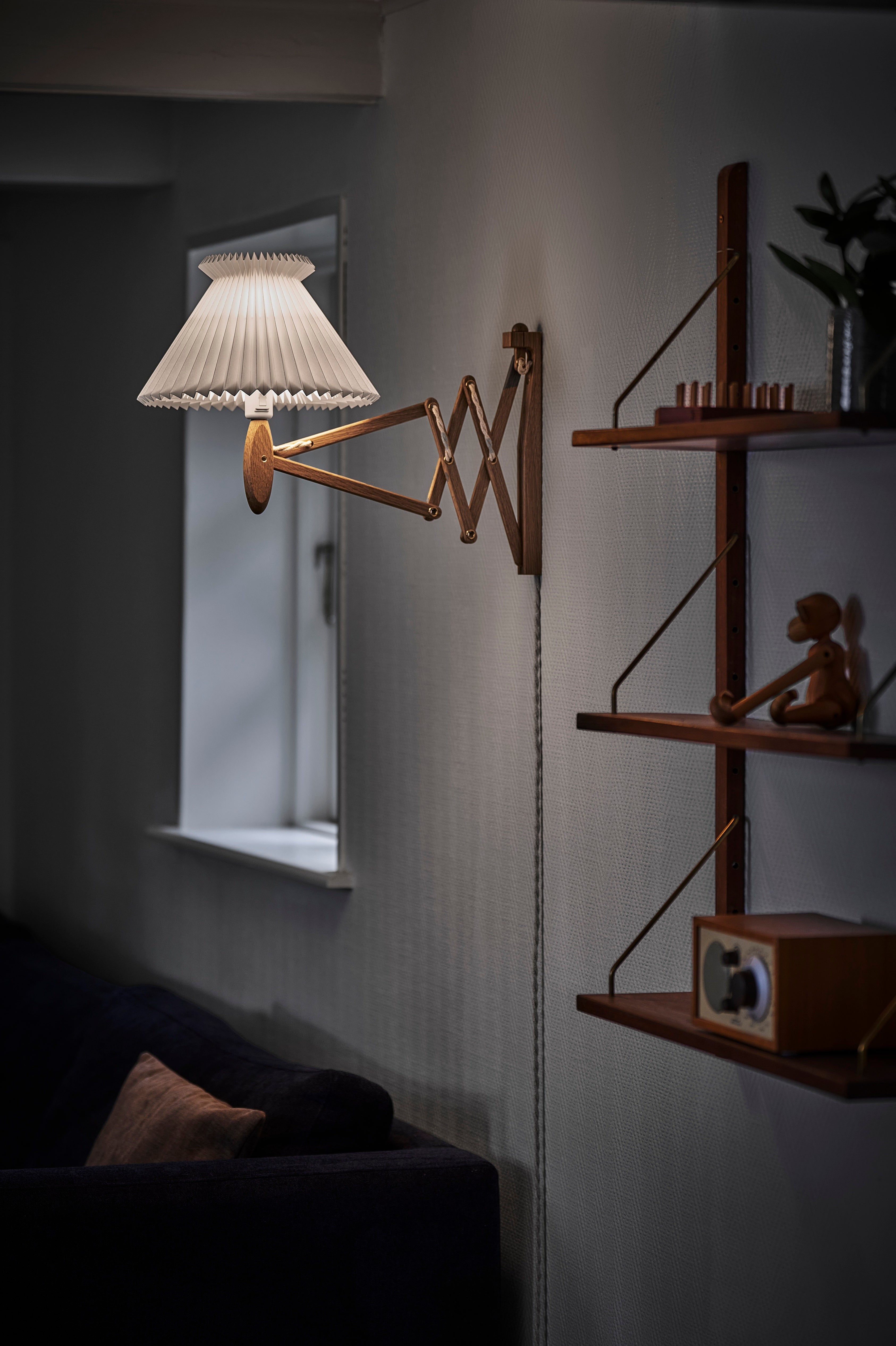 Le Klints model 224 Sax i jubilæumsudgave i stuen