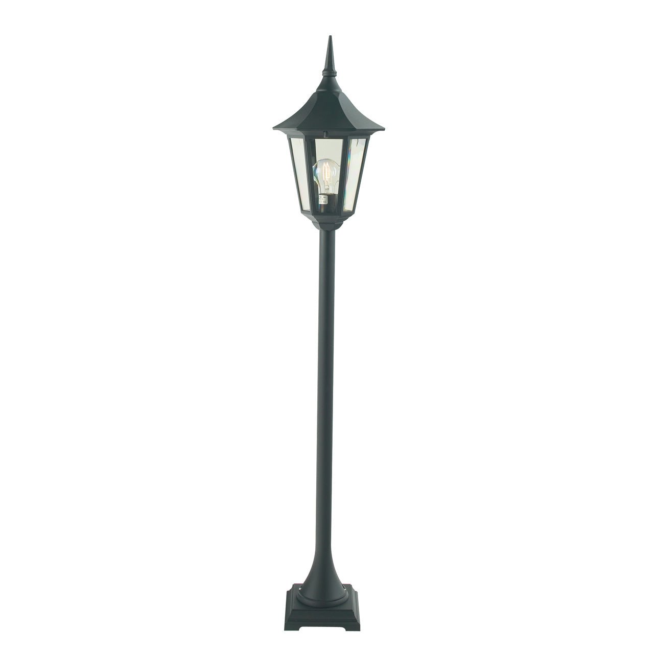 Norlys Modena Bed Sort, E27 IP54 77W - Udendørslampe