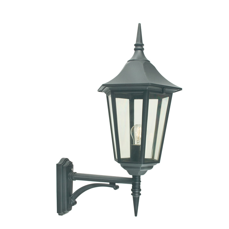 Norlys Modena Væg Big Sort, E27 IP54 77W - Udendørslampe