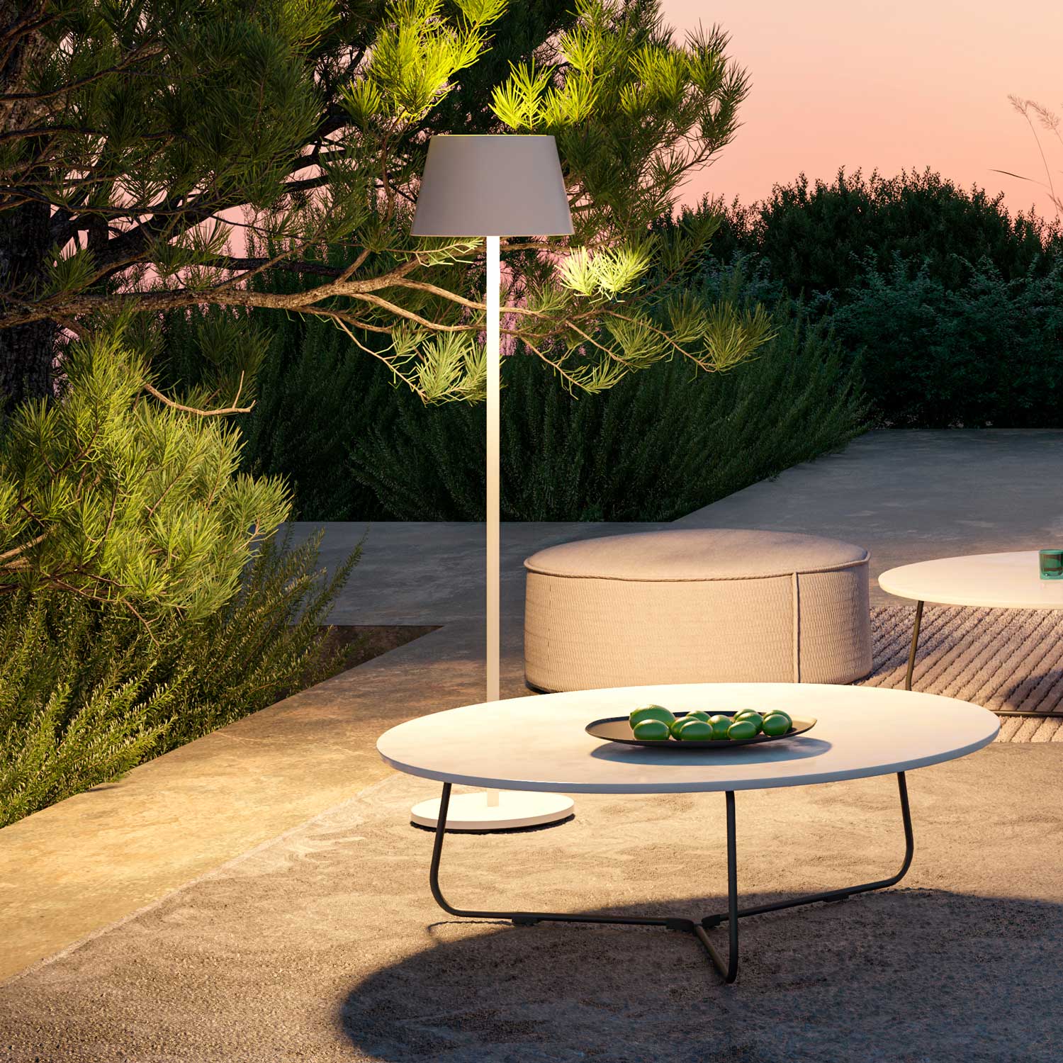 LOOM Design Modi Floor White - Gulvlampe