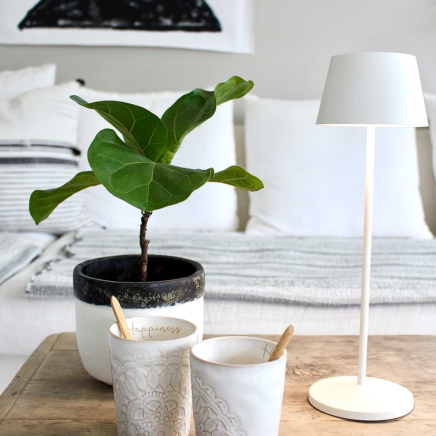 LOOM Design Modi White  - Bordlampe