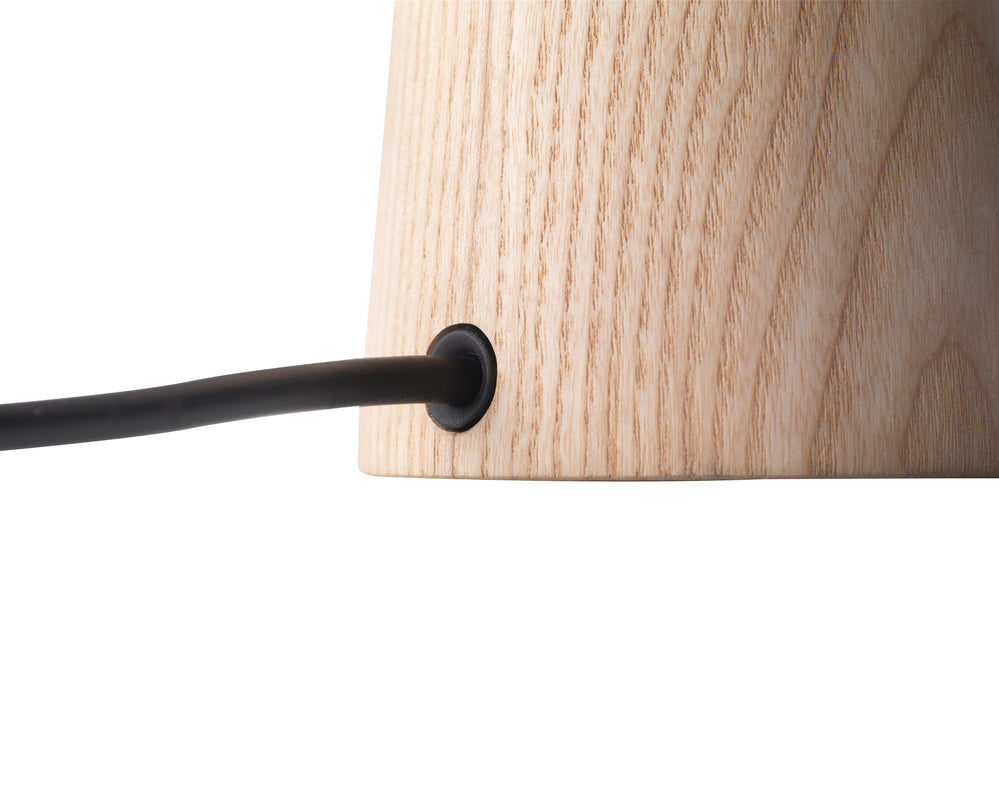 Night Owl™ Smokey White/Ask Bordlampe