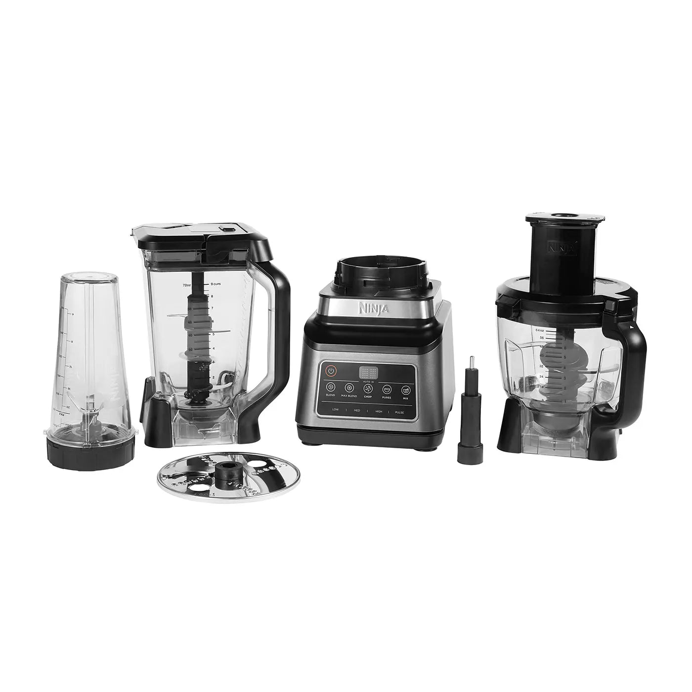 Ninja 3-i-1 foodprocessor med Auto-IQ BN800EU