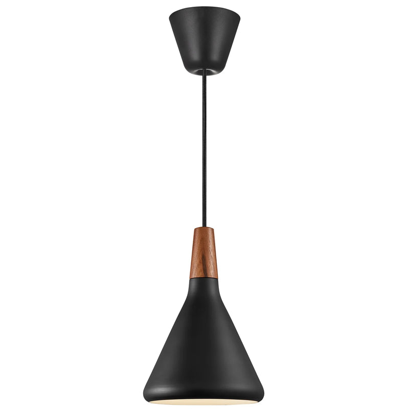 Nori 18 Pendel E27 IP20, Sort - Nordlux