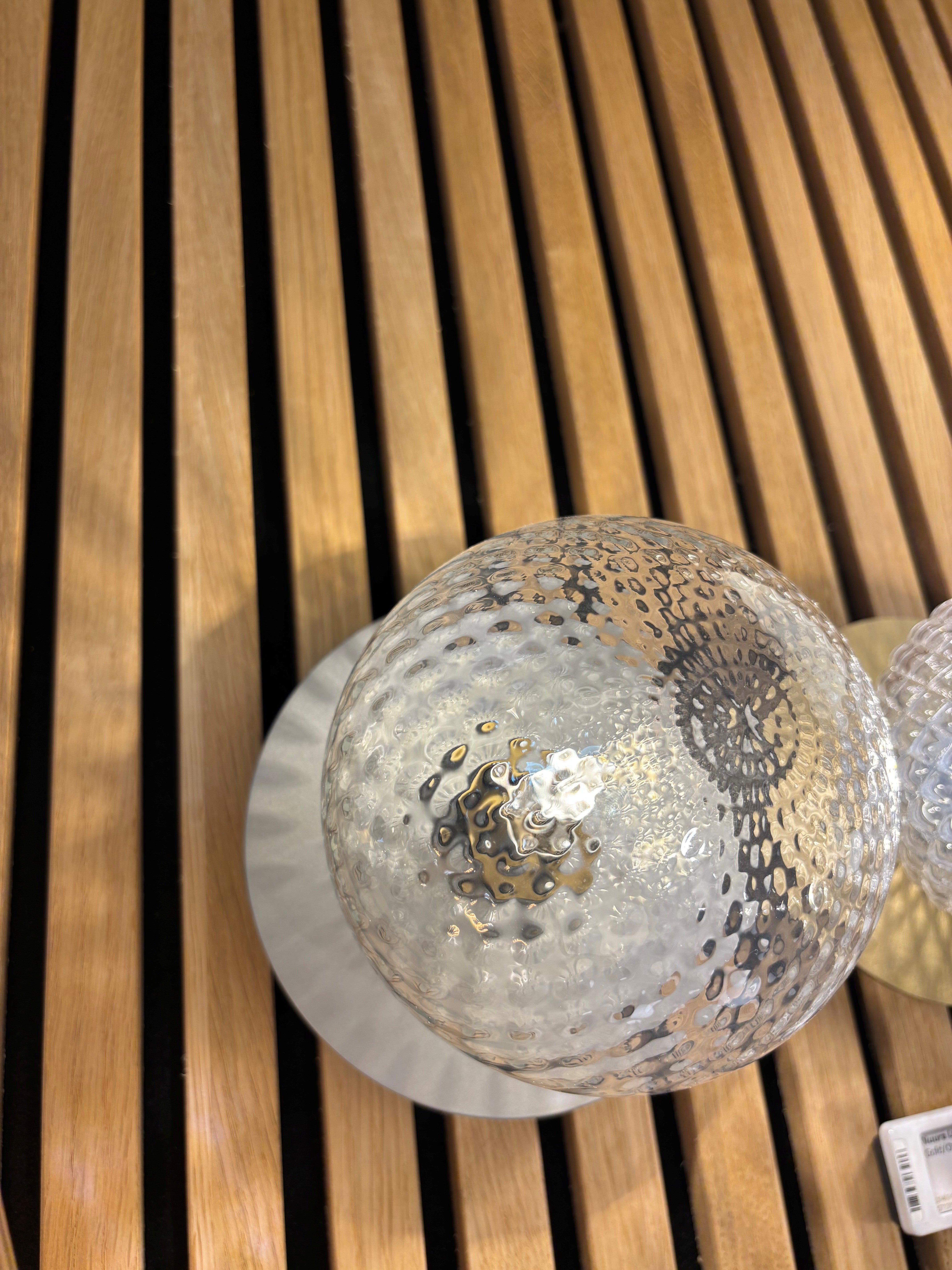 Liila 1 Medium IP44 - Light Silver/Optic Clear - DEMO