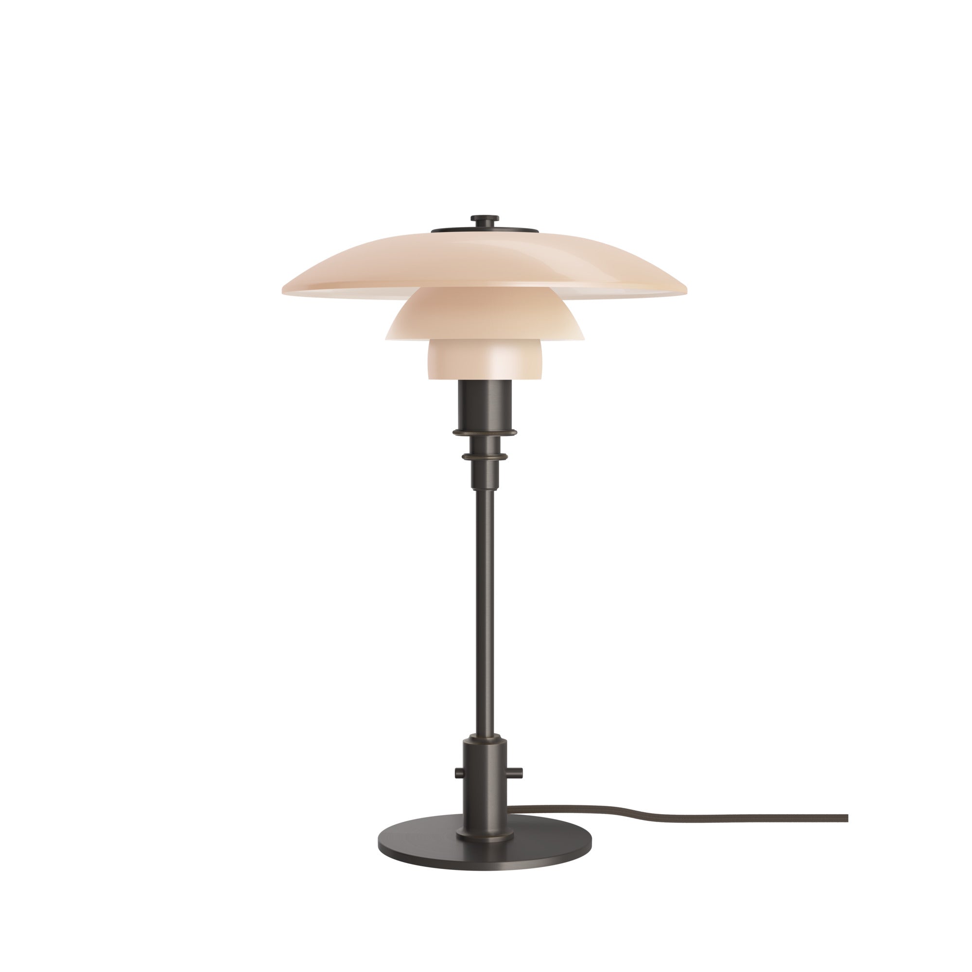 VL Ring Crown Ø150 E14 bordlampe messing/opal