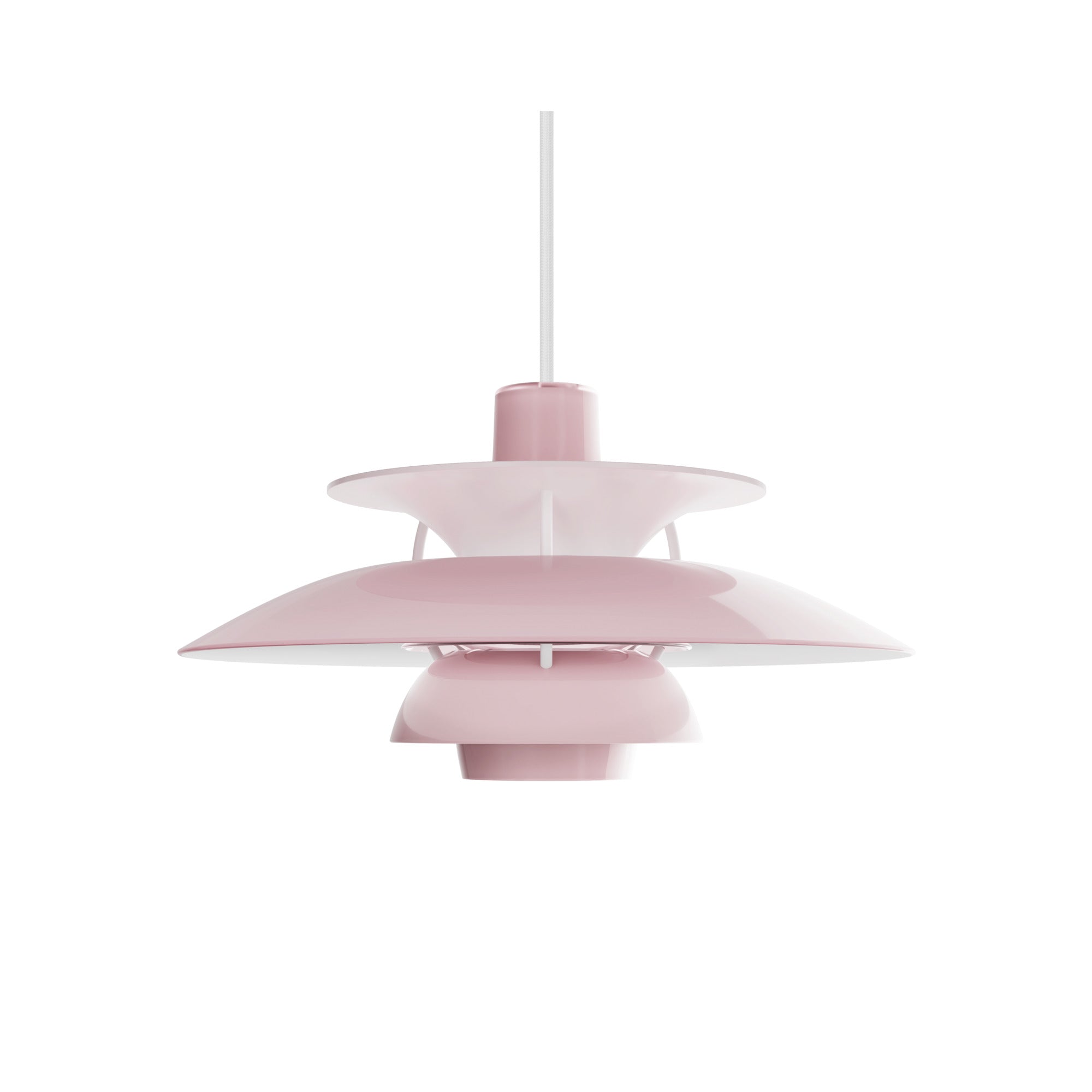 PH 5 Ø320 Opal Pale Rose pendel