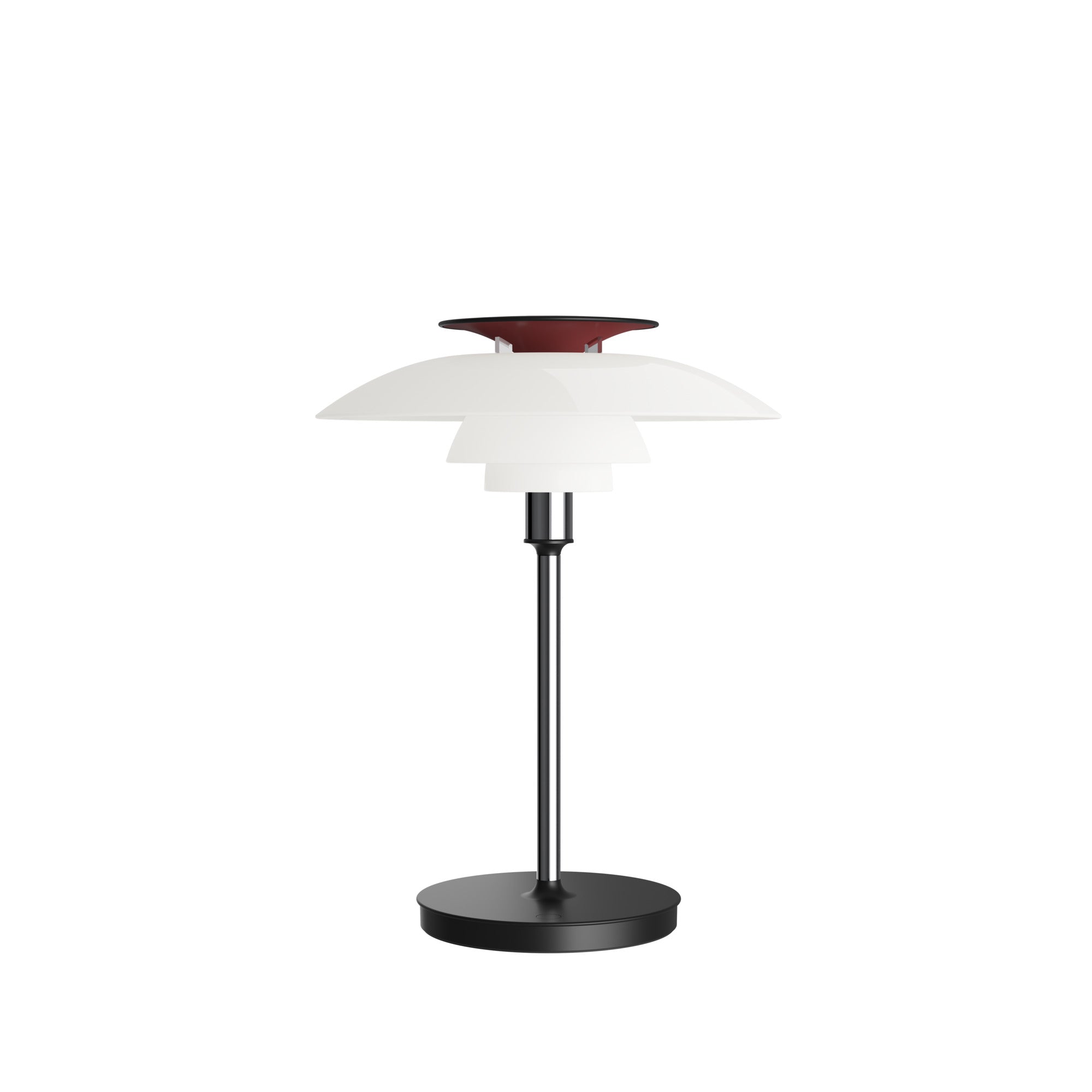 PH 80 LED Portable opal/højpoleret krom