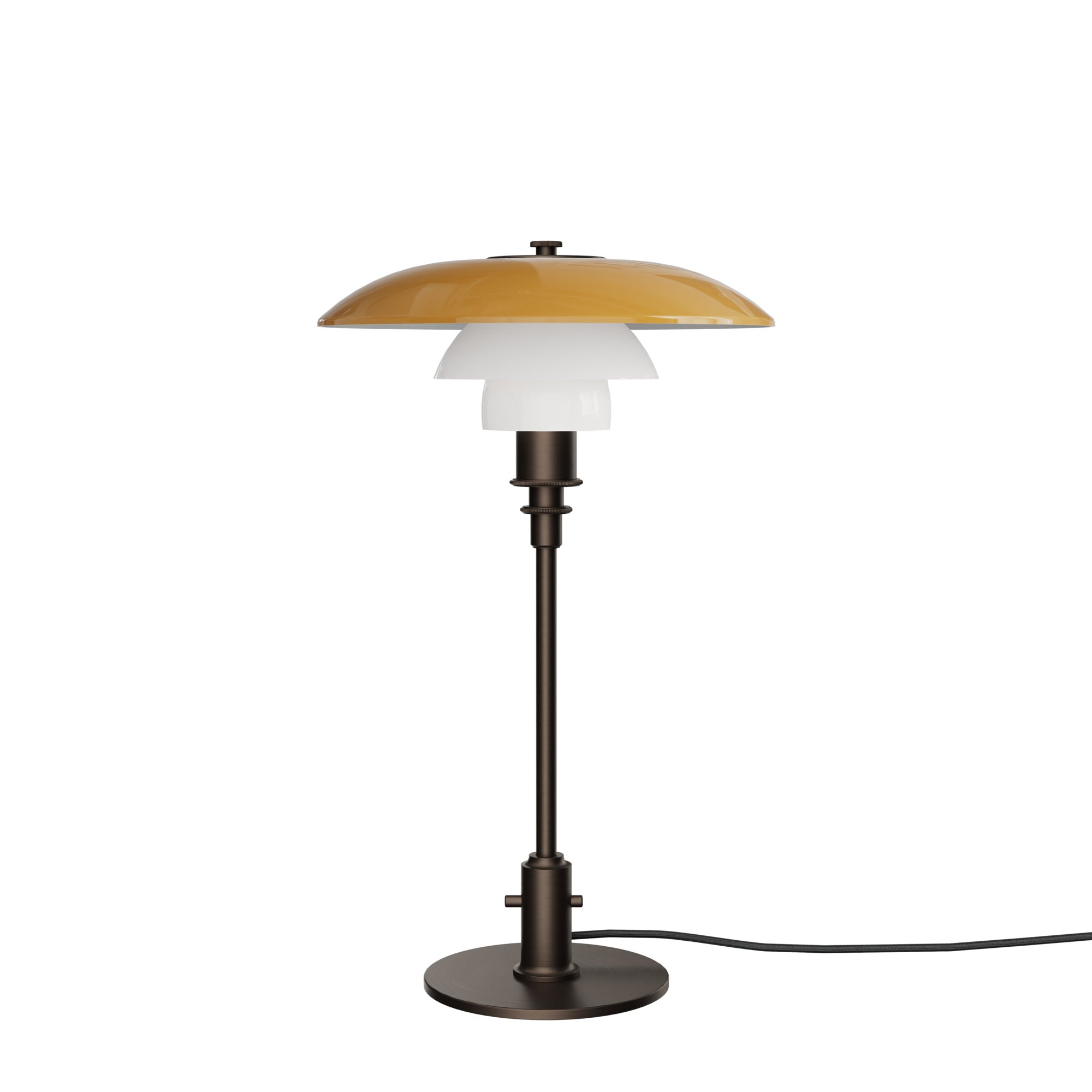 PH 3/2 Bordlampe Centenary Edition Amber/Opal White