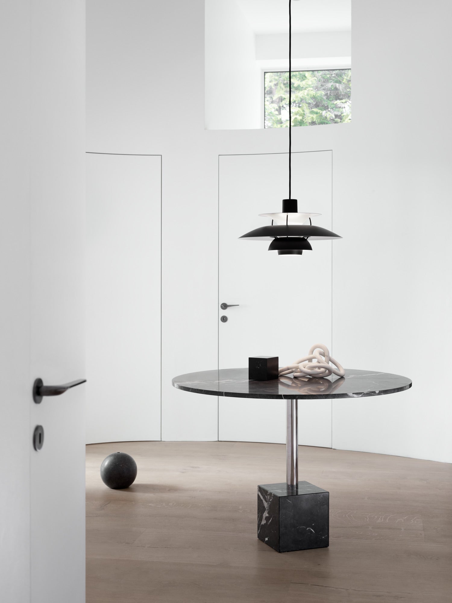 Louis poulsen PH 5 Monokrom sort lampe pendel