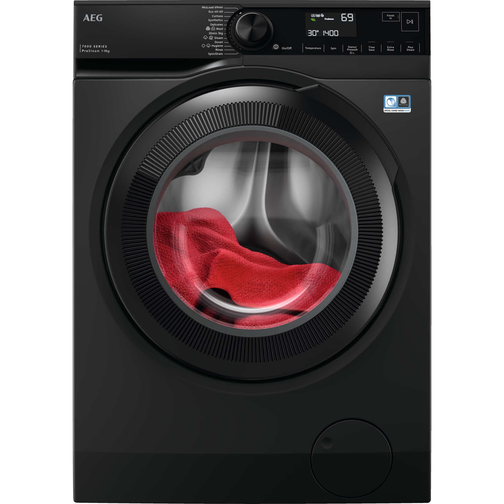 AEG LR734L94G 9kg Frontbetjent Vaskemaskine