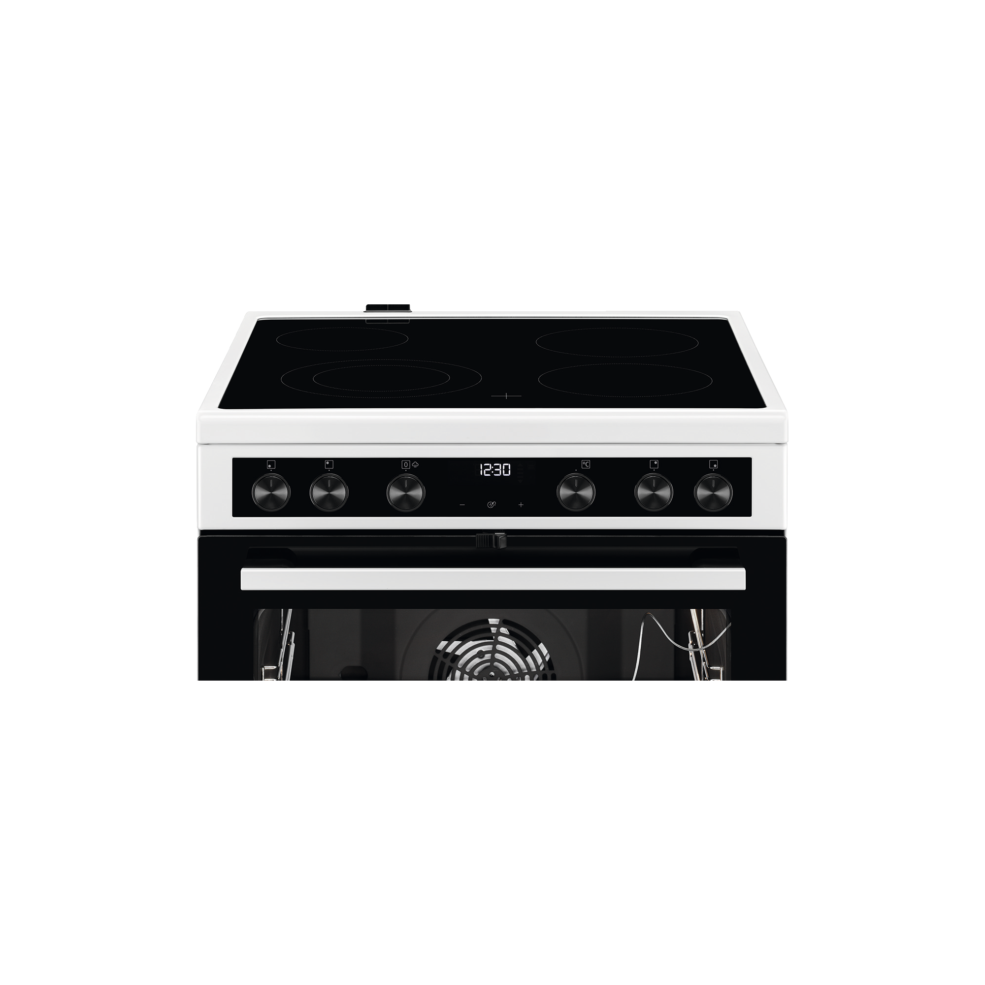 Voss VKK65350HV keramisk komfur med SteamBake og katalyse