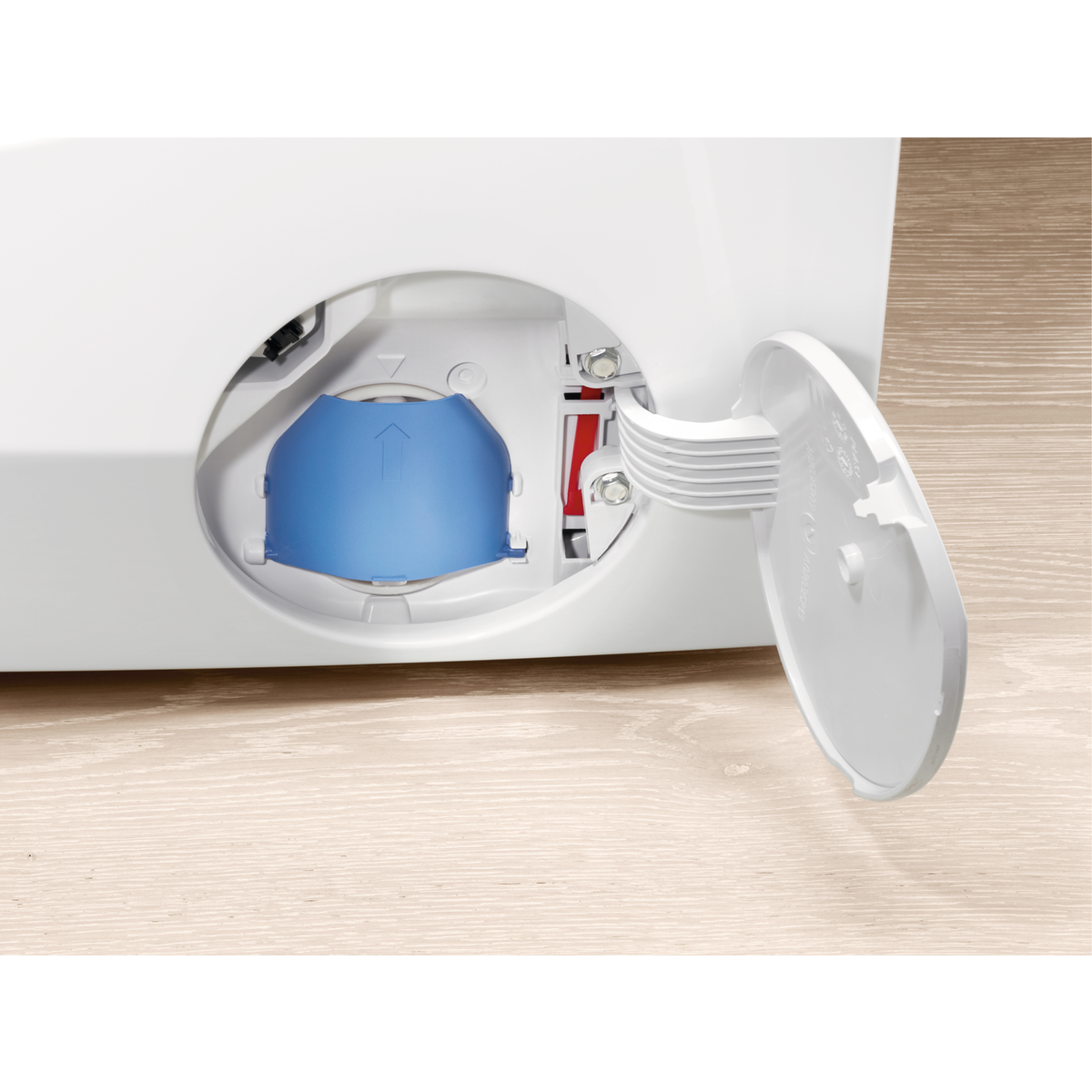 Zoomet ind på åbningen på Electrolux EFI853SY4Q 800 UltraCare 11 kg