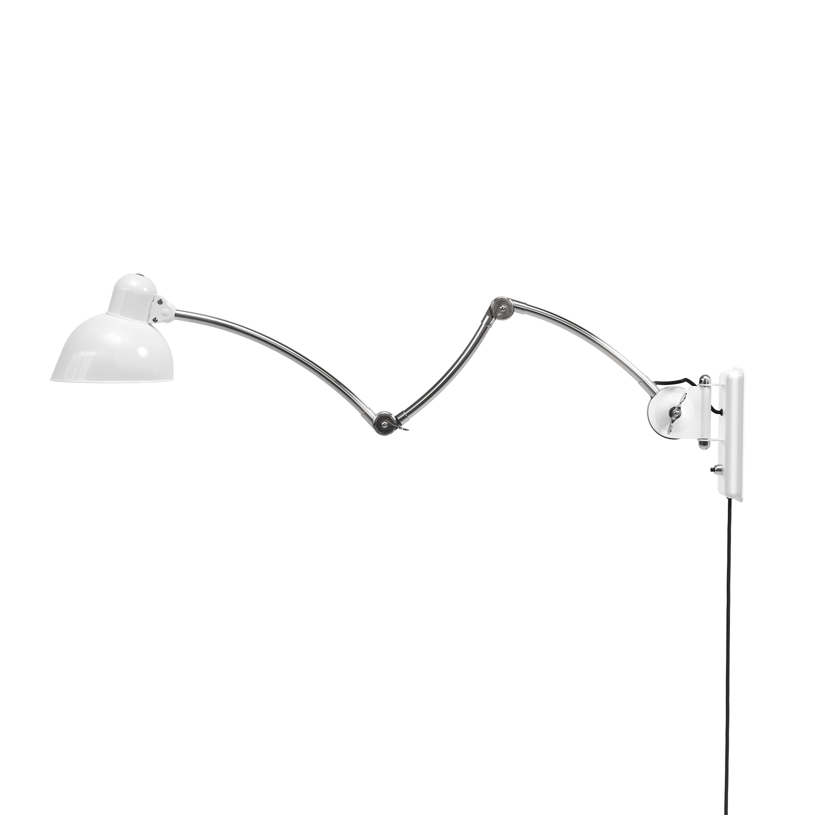 Idell hvid lampe væg