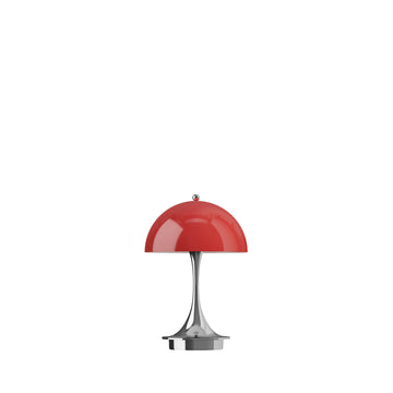 Panthella 160 Portable Lampe Original Opal Red slukket