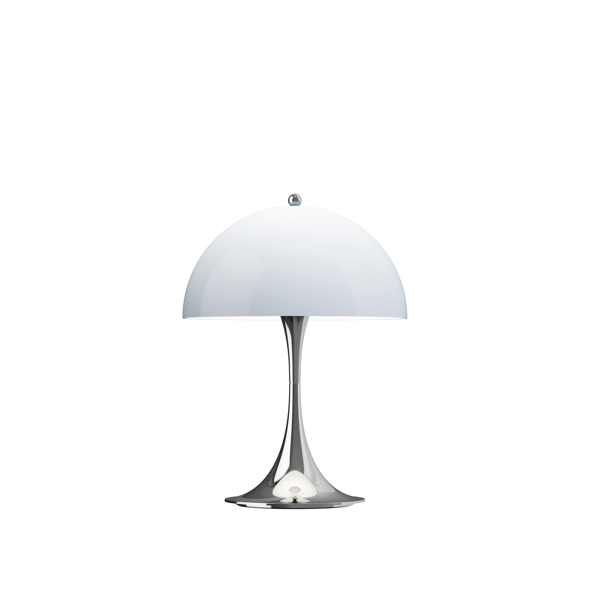 Panthella 250 blågrå/krom portable bordlampe