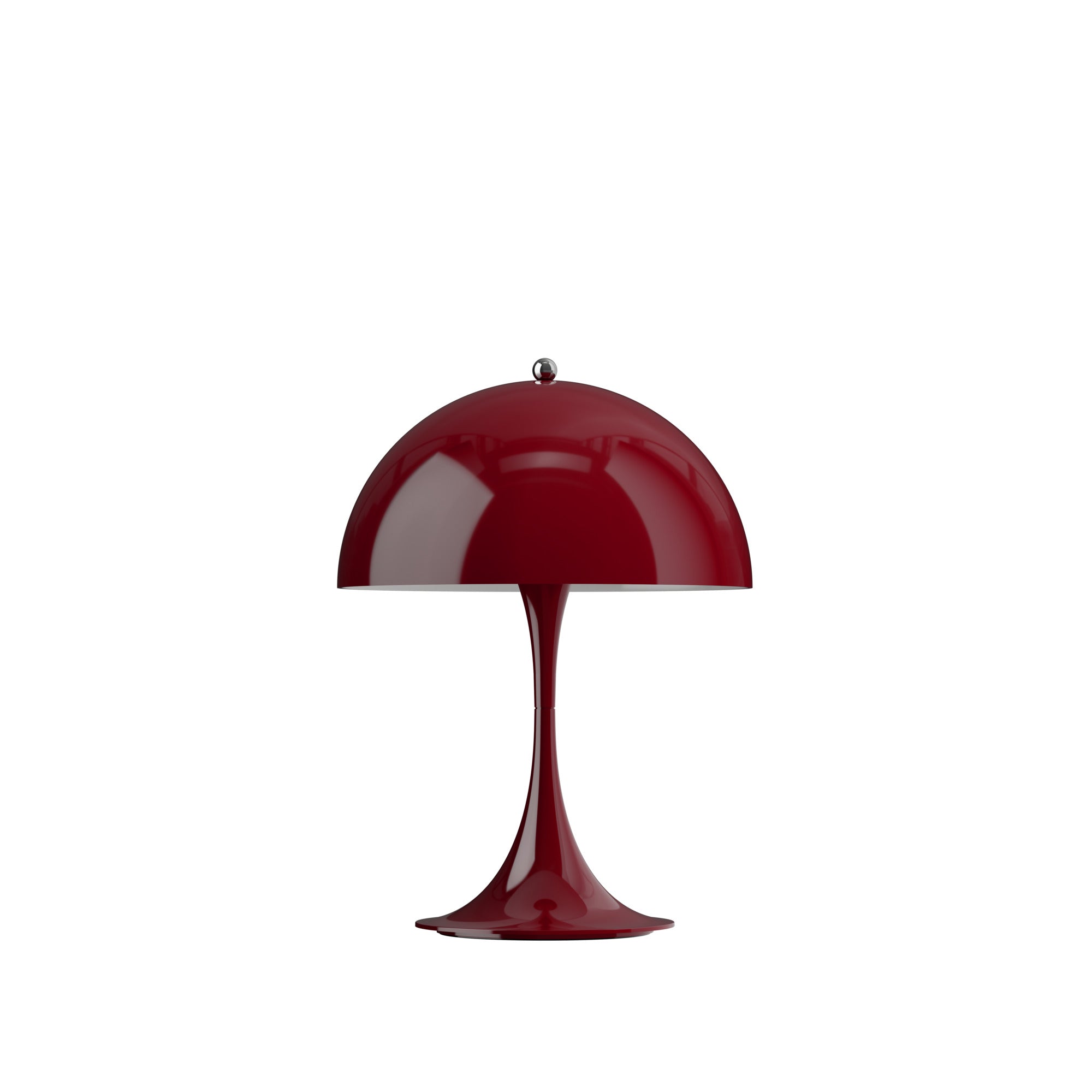 Panthella 250 mørkerød portable bordlampe