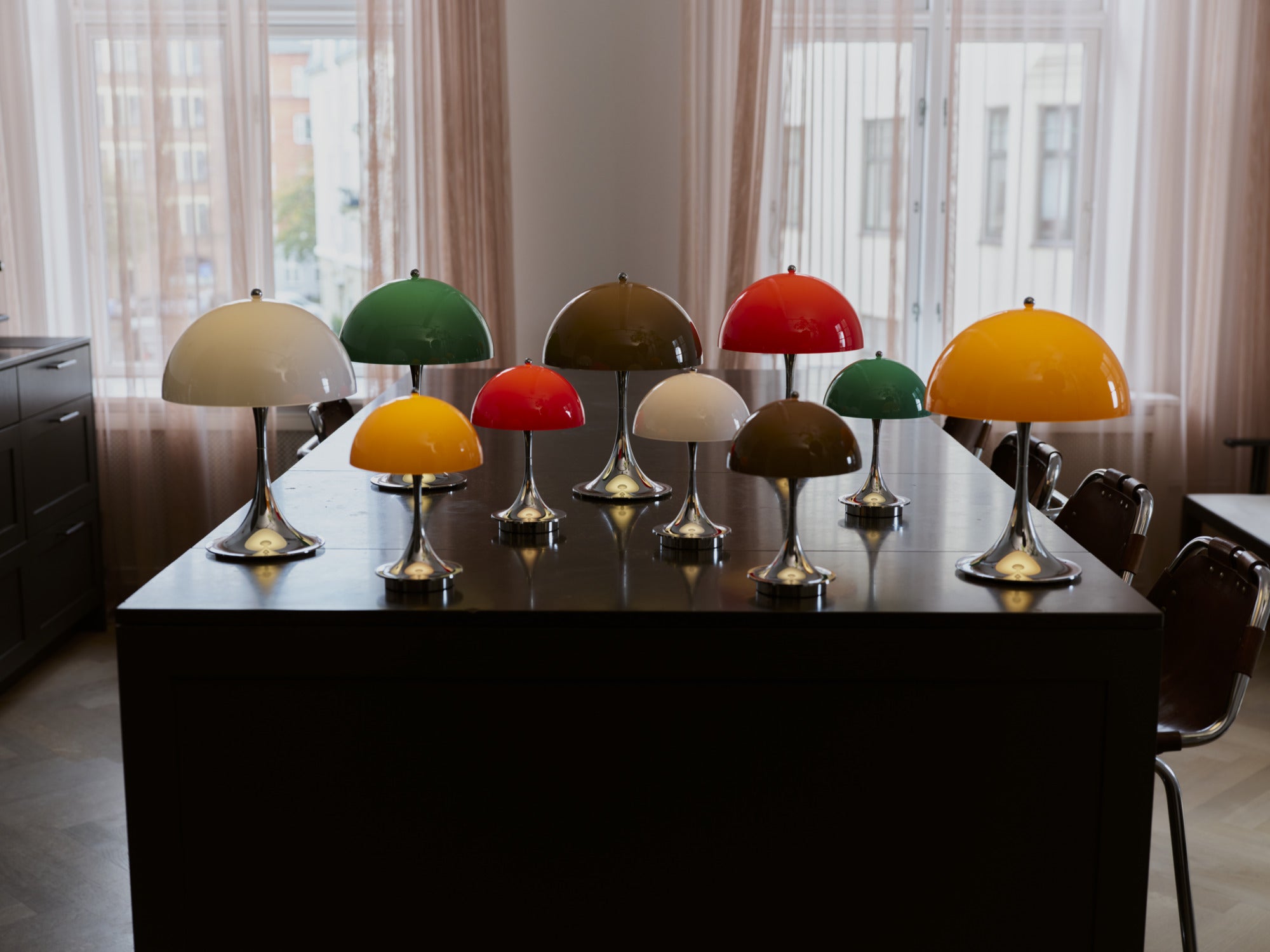 Hele Panthella Portable Lampe Original Opal serien