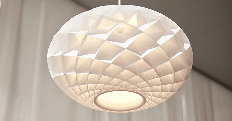 Patera Oval Pendel Hvid Mat Ø 500 LED 2700K